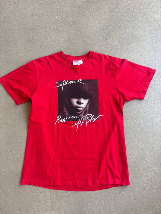Mary J. Blige Supreme T-shirt Red L