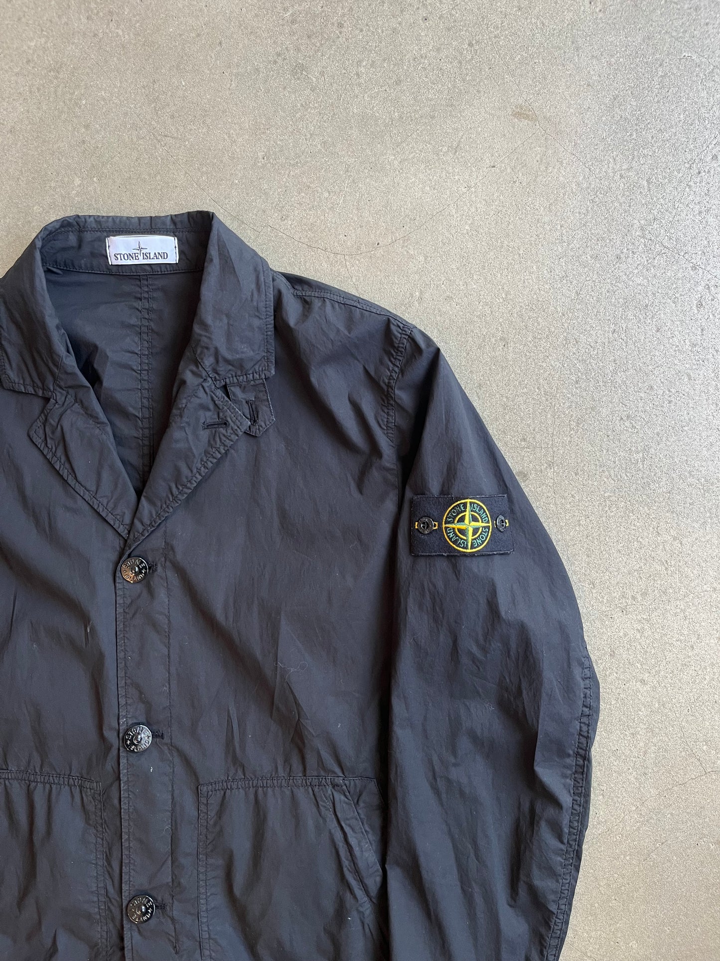 Stone Island Blazer Jacket Black XL