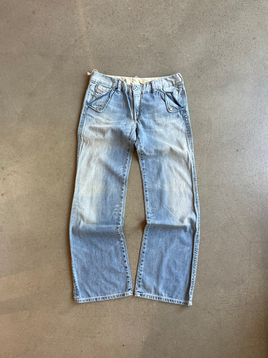 Diesel Wonnha Bootcut Jeans Size 32