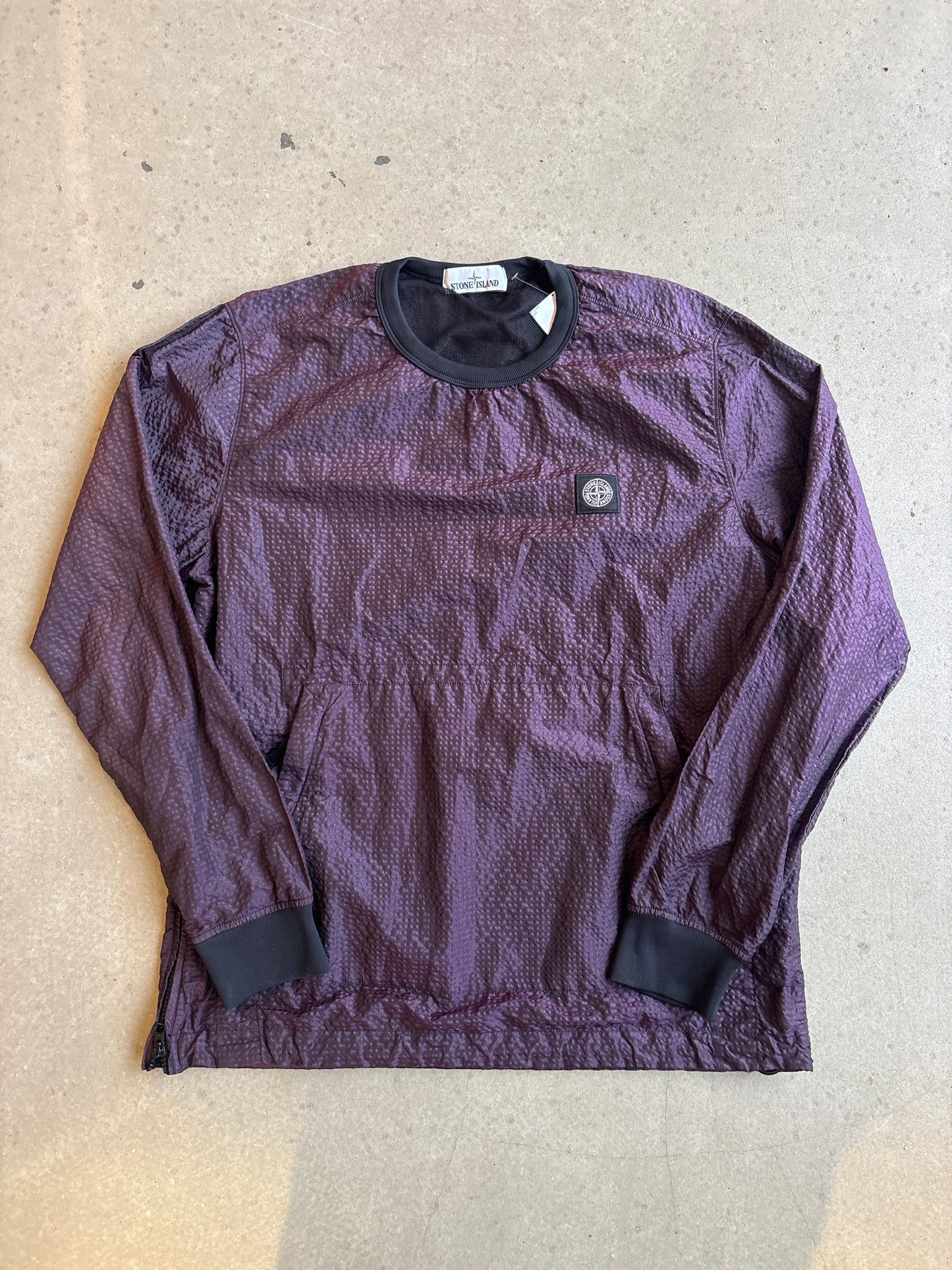 Stone Island Poly Colour Frame TC Crewneck Purple L