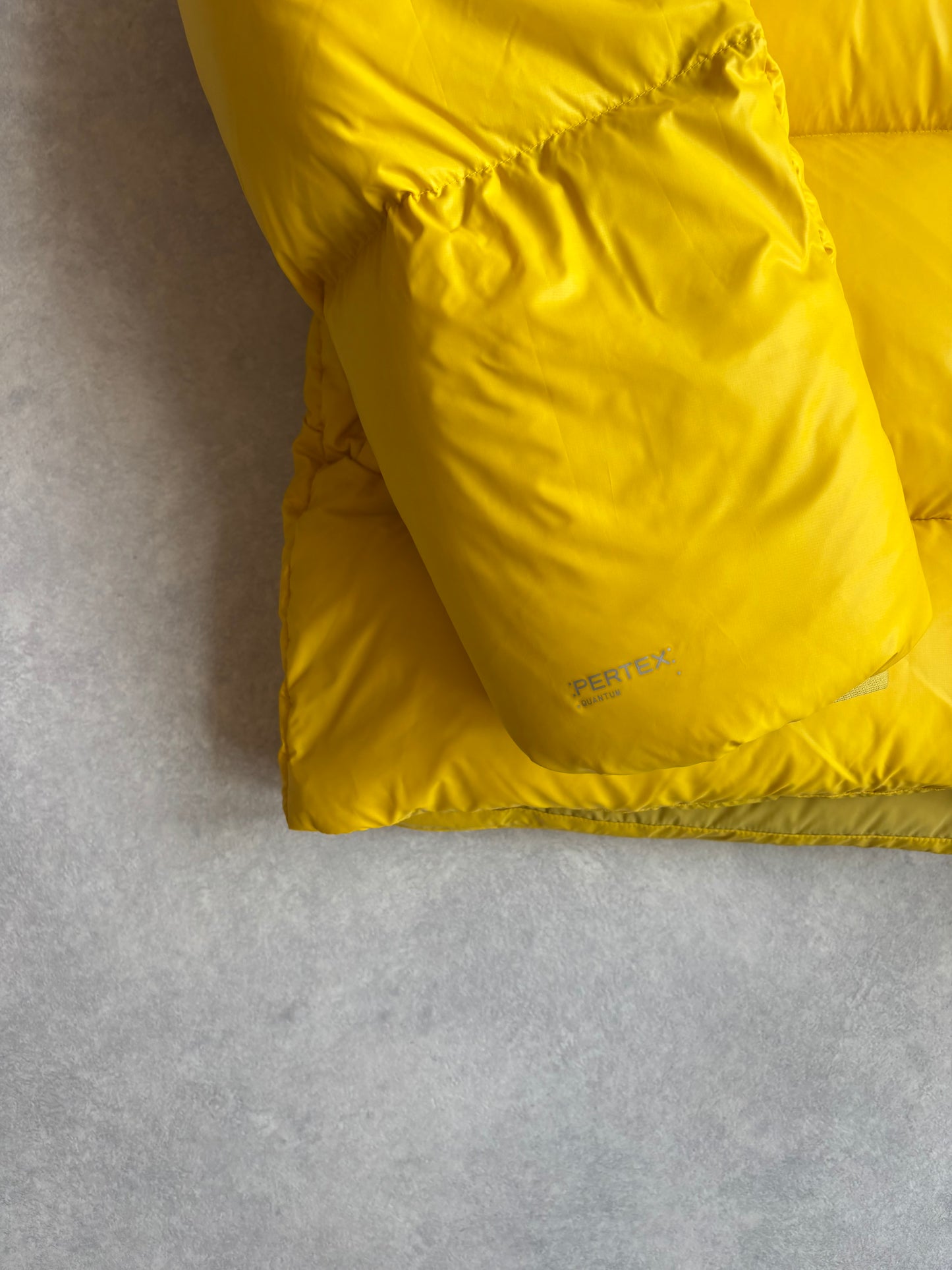 PALACE PERTEX OPAQUE BALACLAVA PUFFA YELLOW