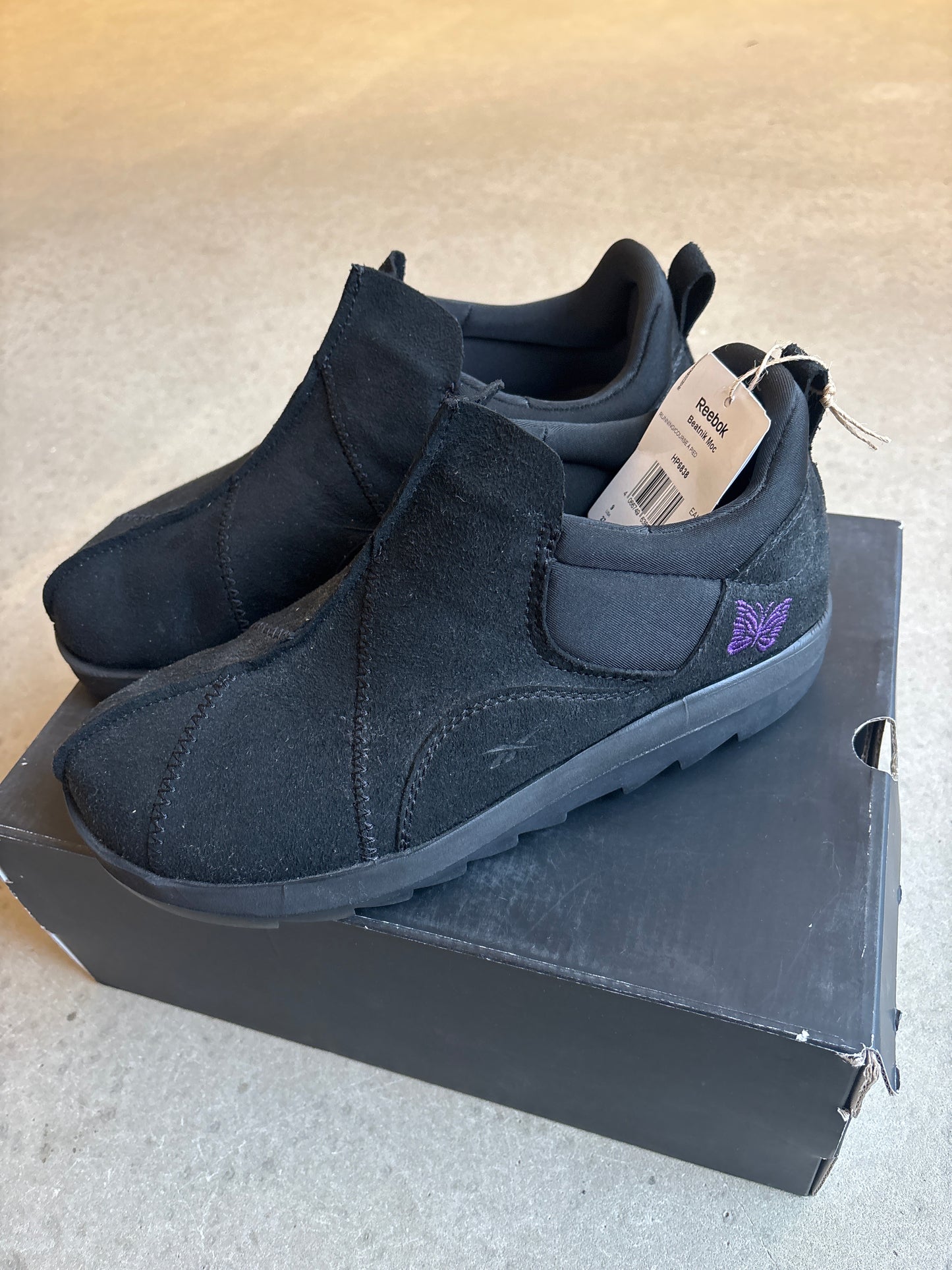 Reebok x  Needles Beatnik Moc Black  42