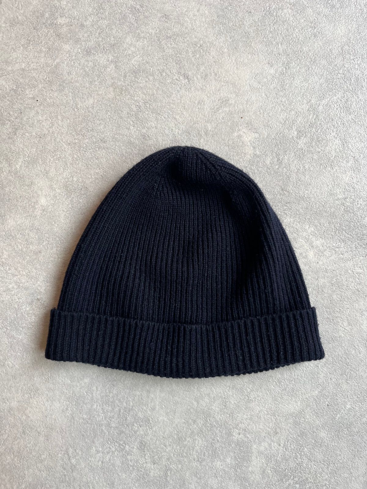 Moncler Wool Beanie Navy Blue