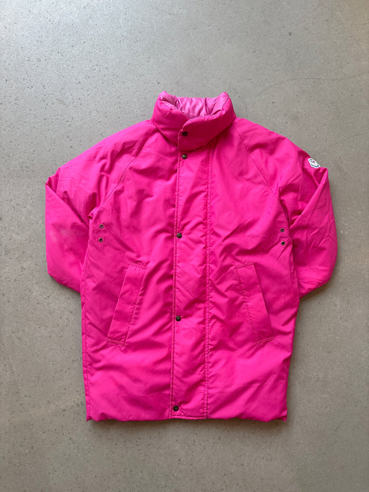 Moncler Down Parka Pink L