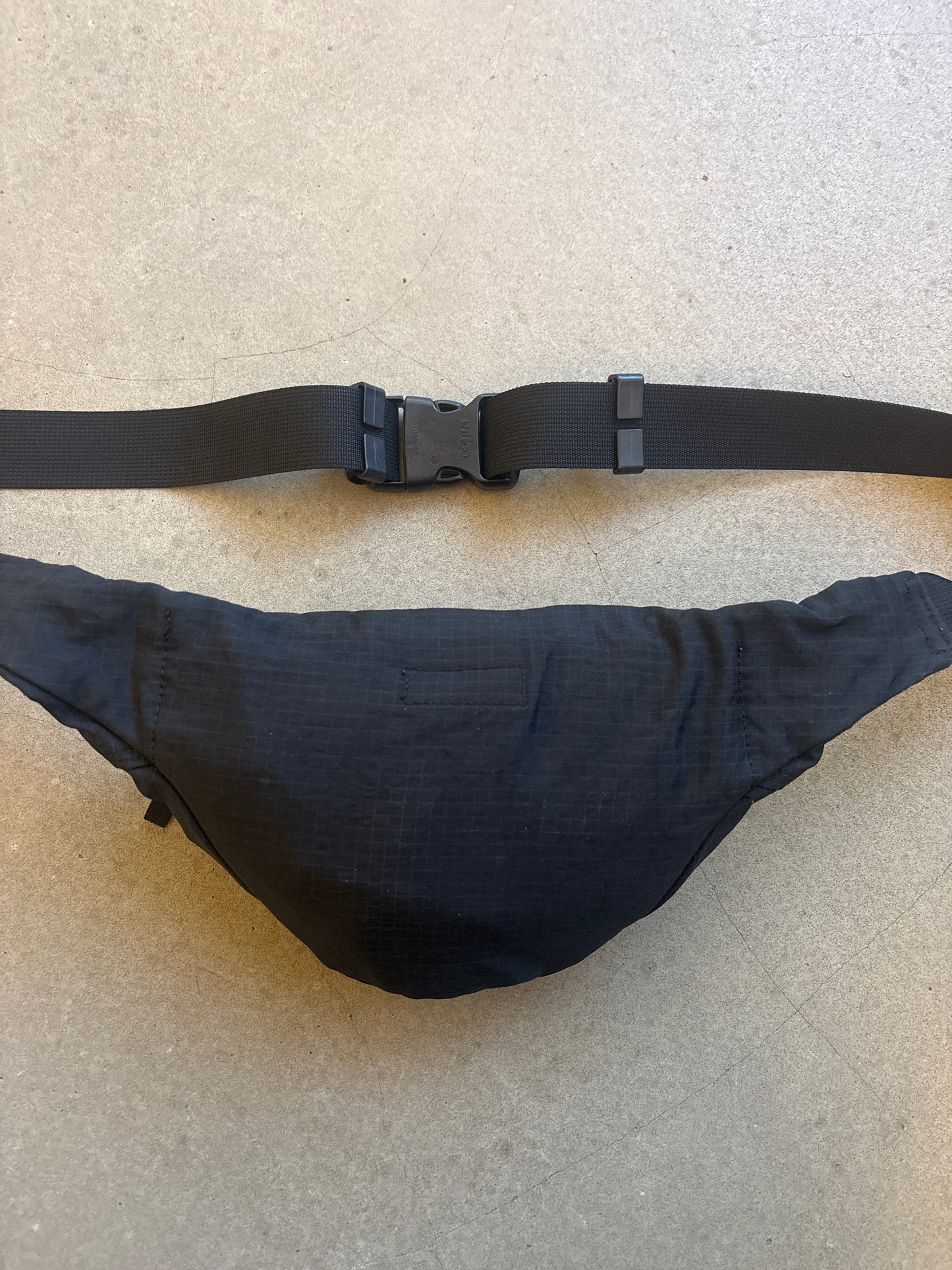 Porter Waist Bag Black 3M Stripe