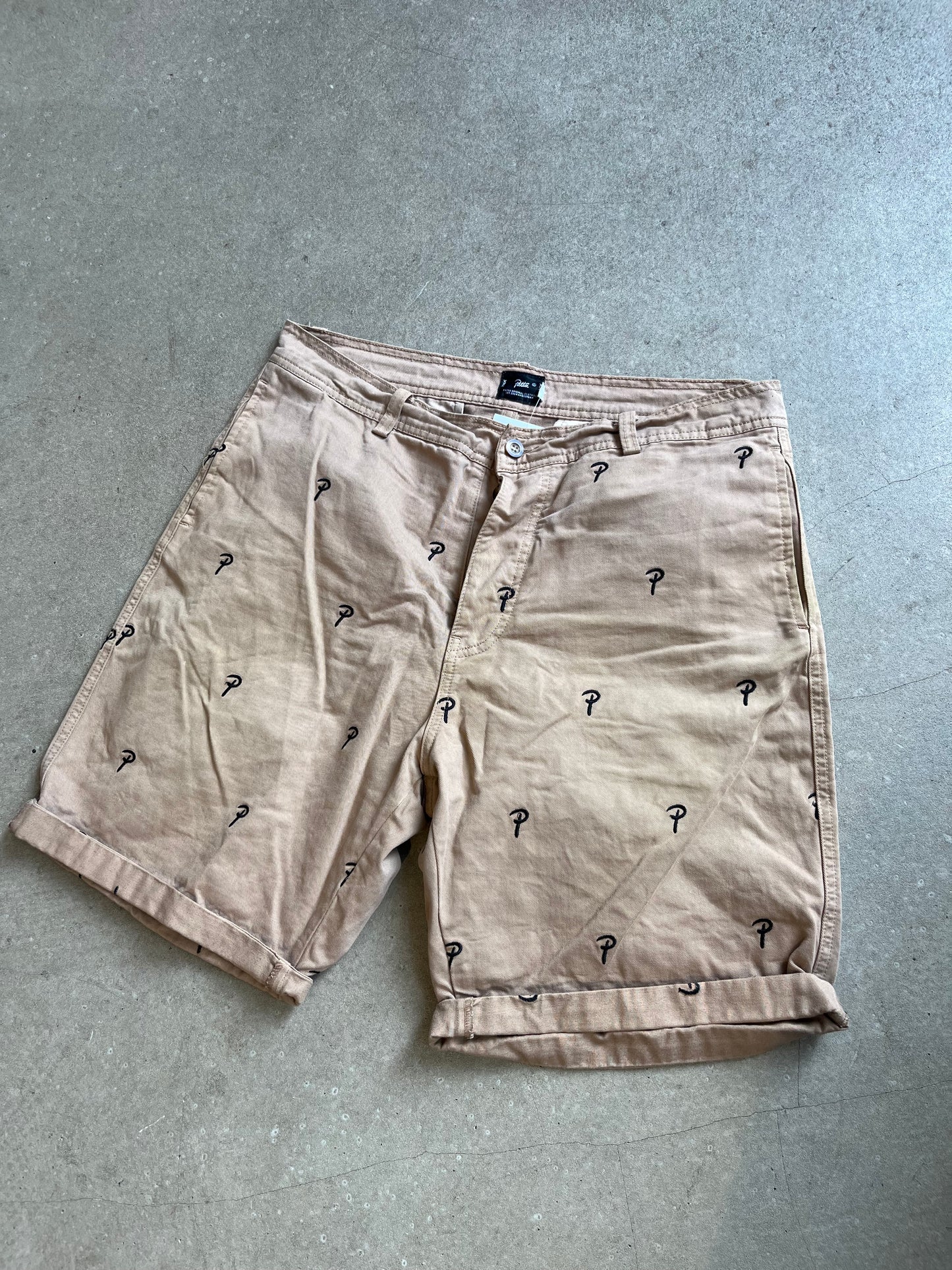 Patta P Shorts Brown W34