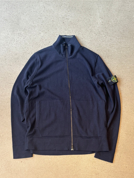 Stone Island Full Zip Navy Knitwear Size XL