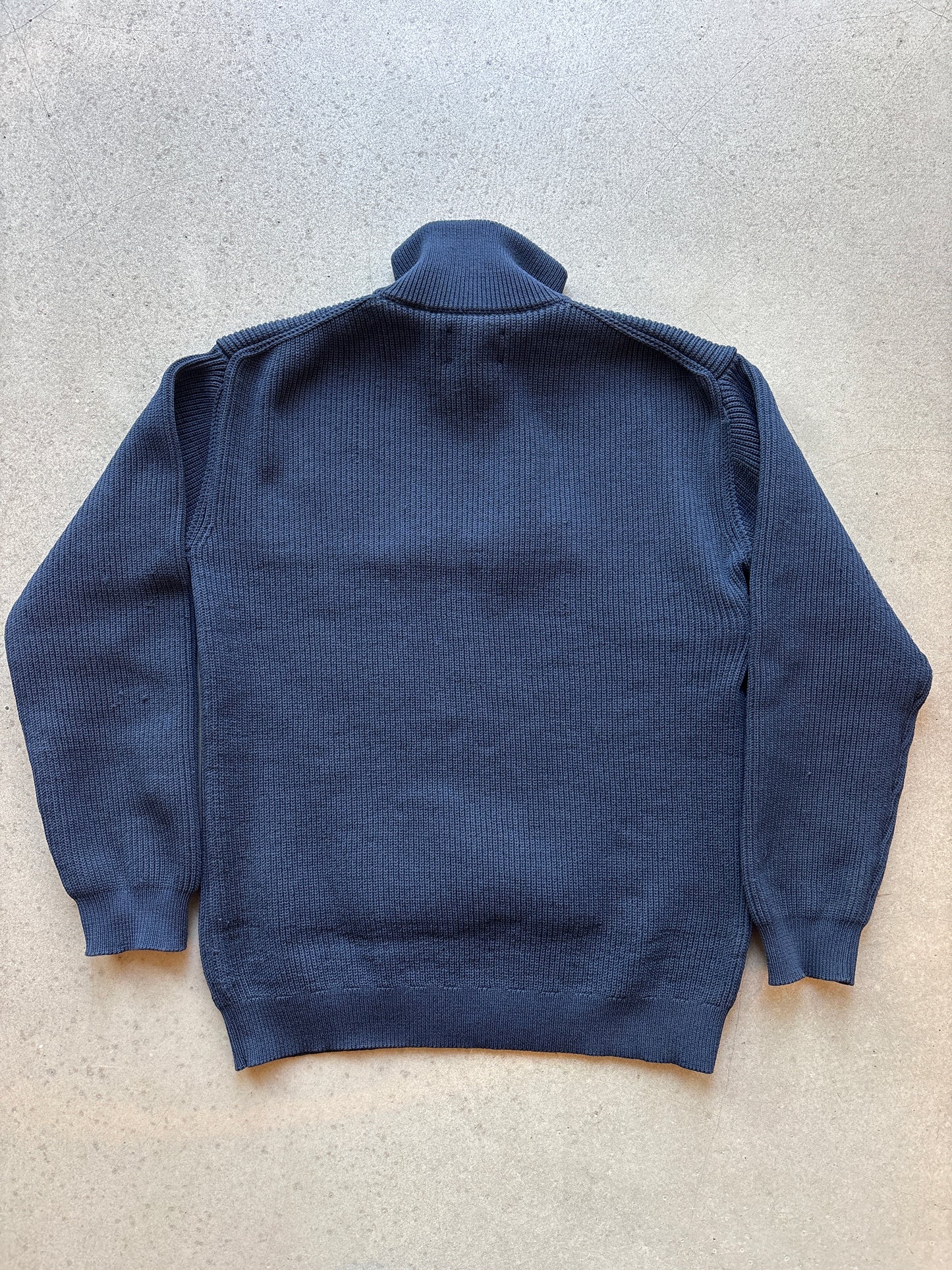 Nanamica Half Zip Knit Navy L