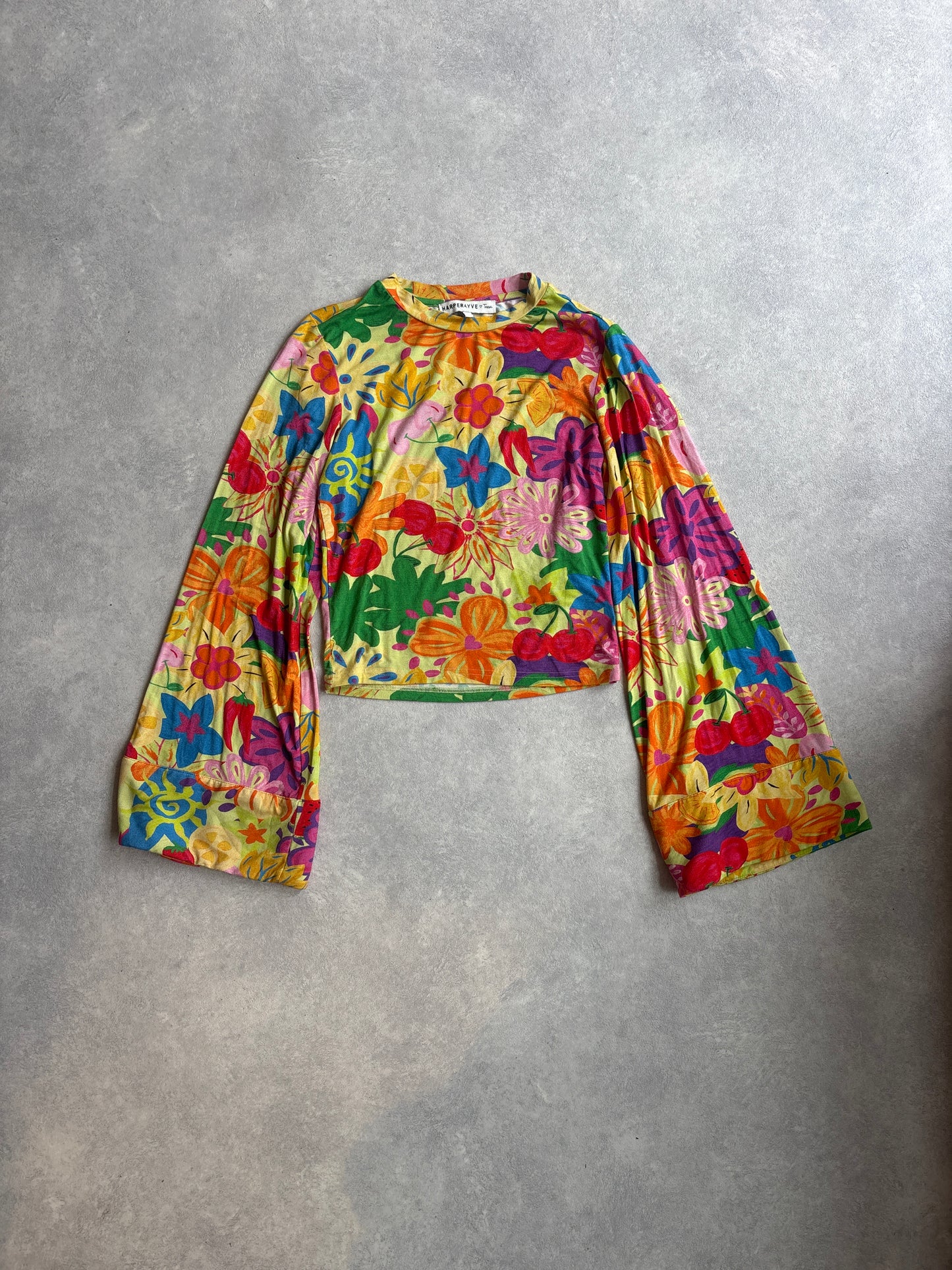 Harper & Yve Print Longsleeve Small