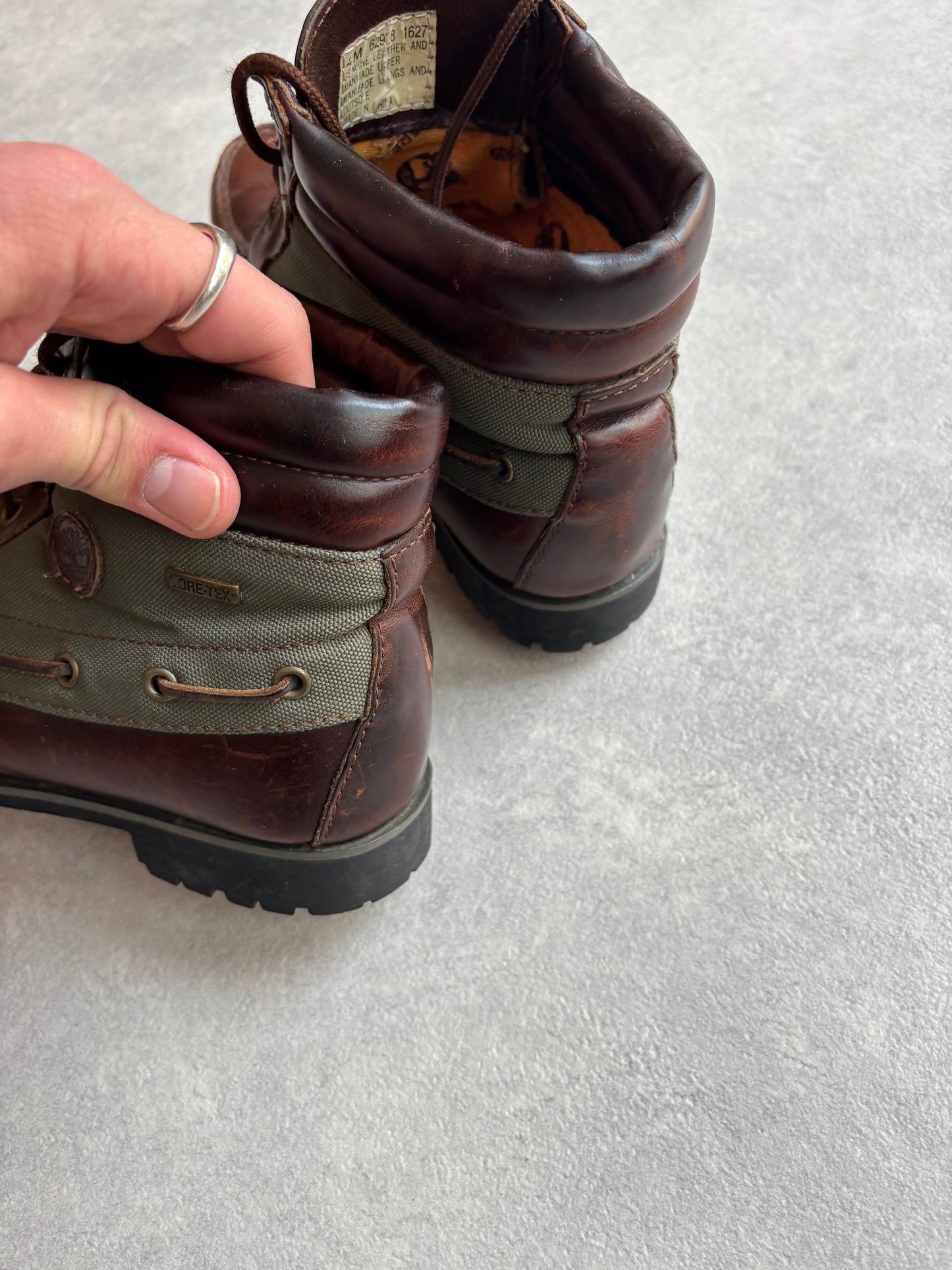 Timberland Gore-tex Boots Brown Leather 36