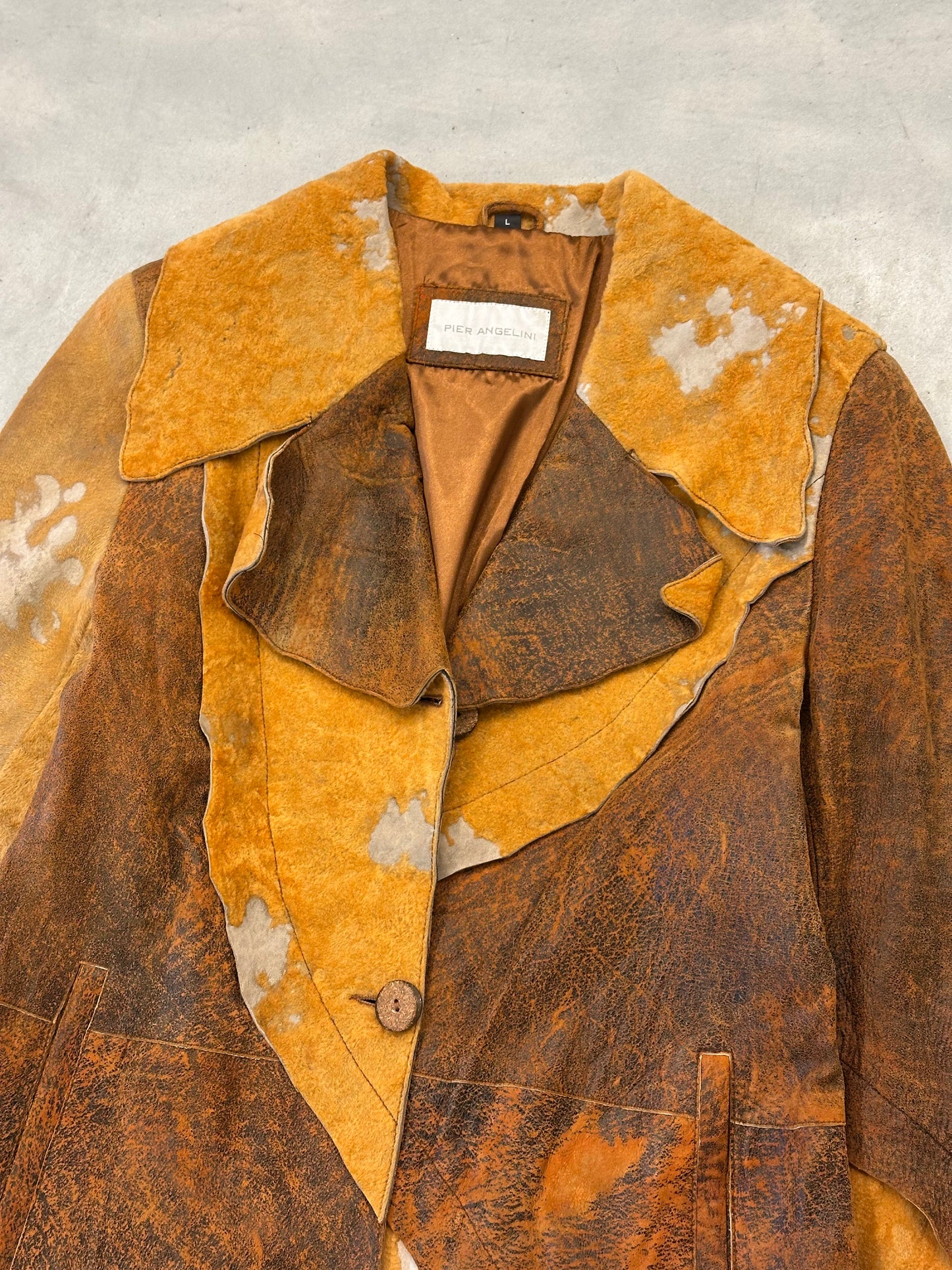 Pier Angelini Vintage Patchwork Jacket L