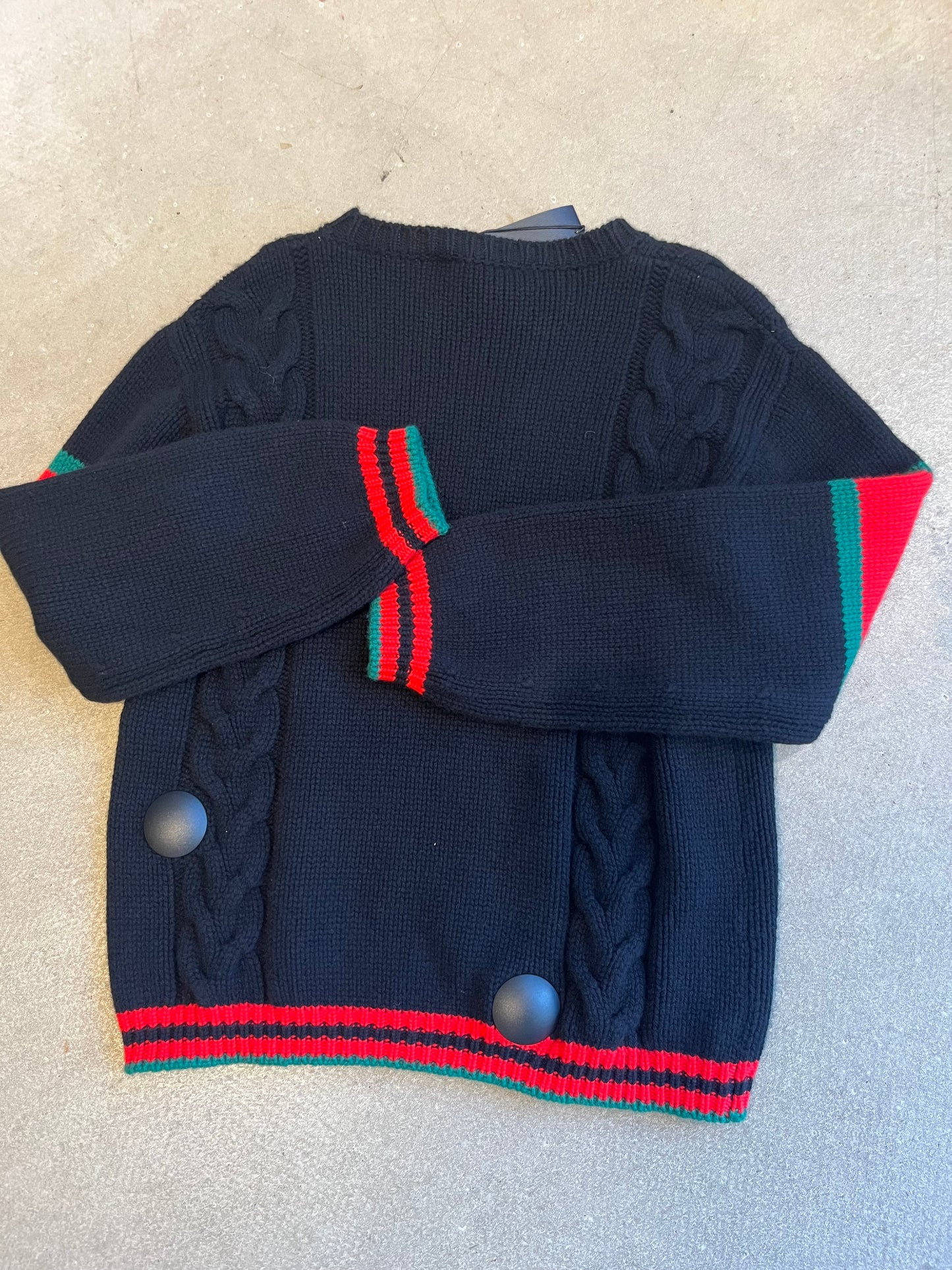 Gucci Knit Sweater Black L