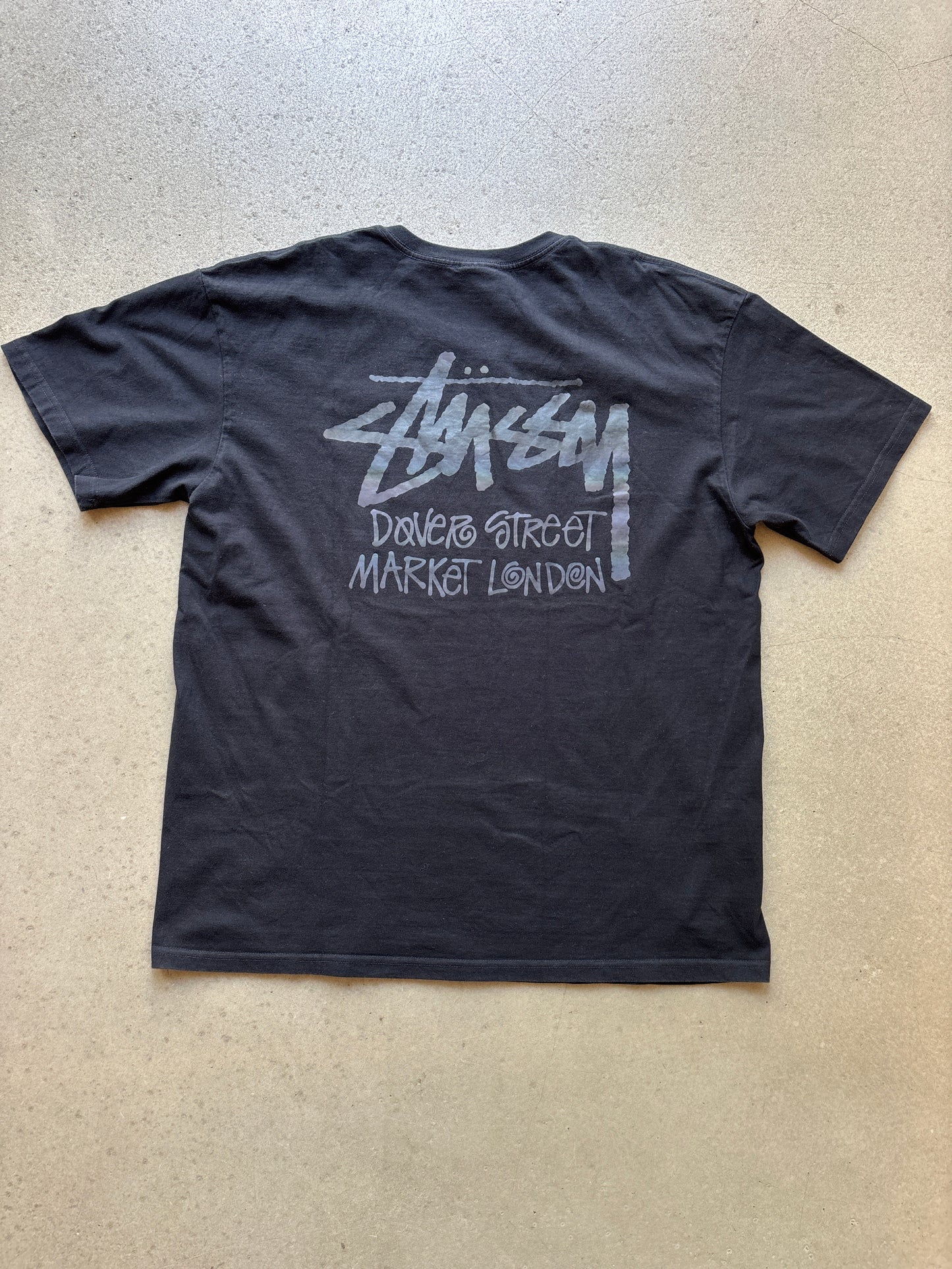 Stussy x DSM London Reflective Tee Black XL