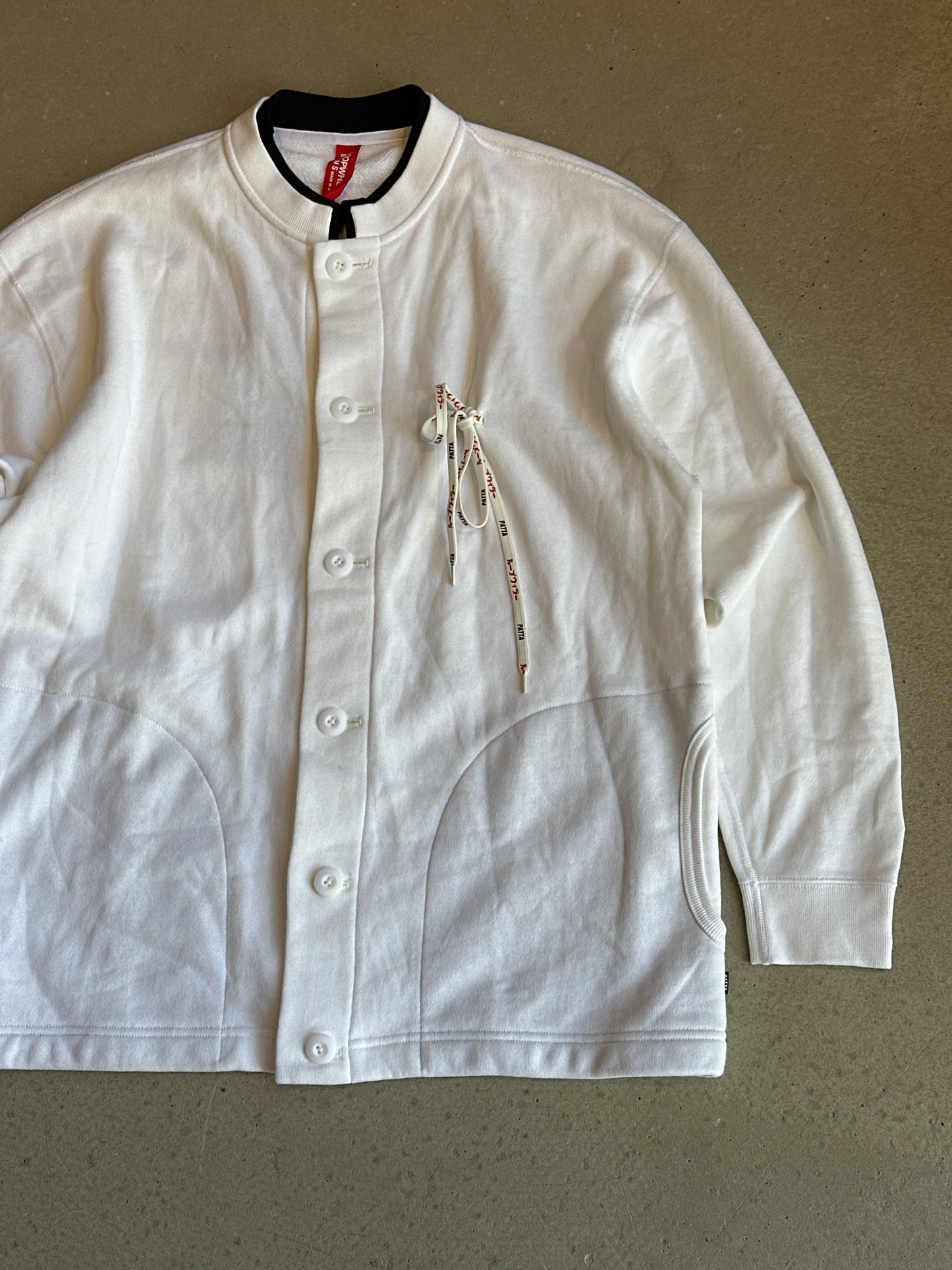 Patta x Loopwheeler Sweatshirt Cardigan L