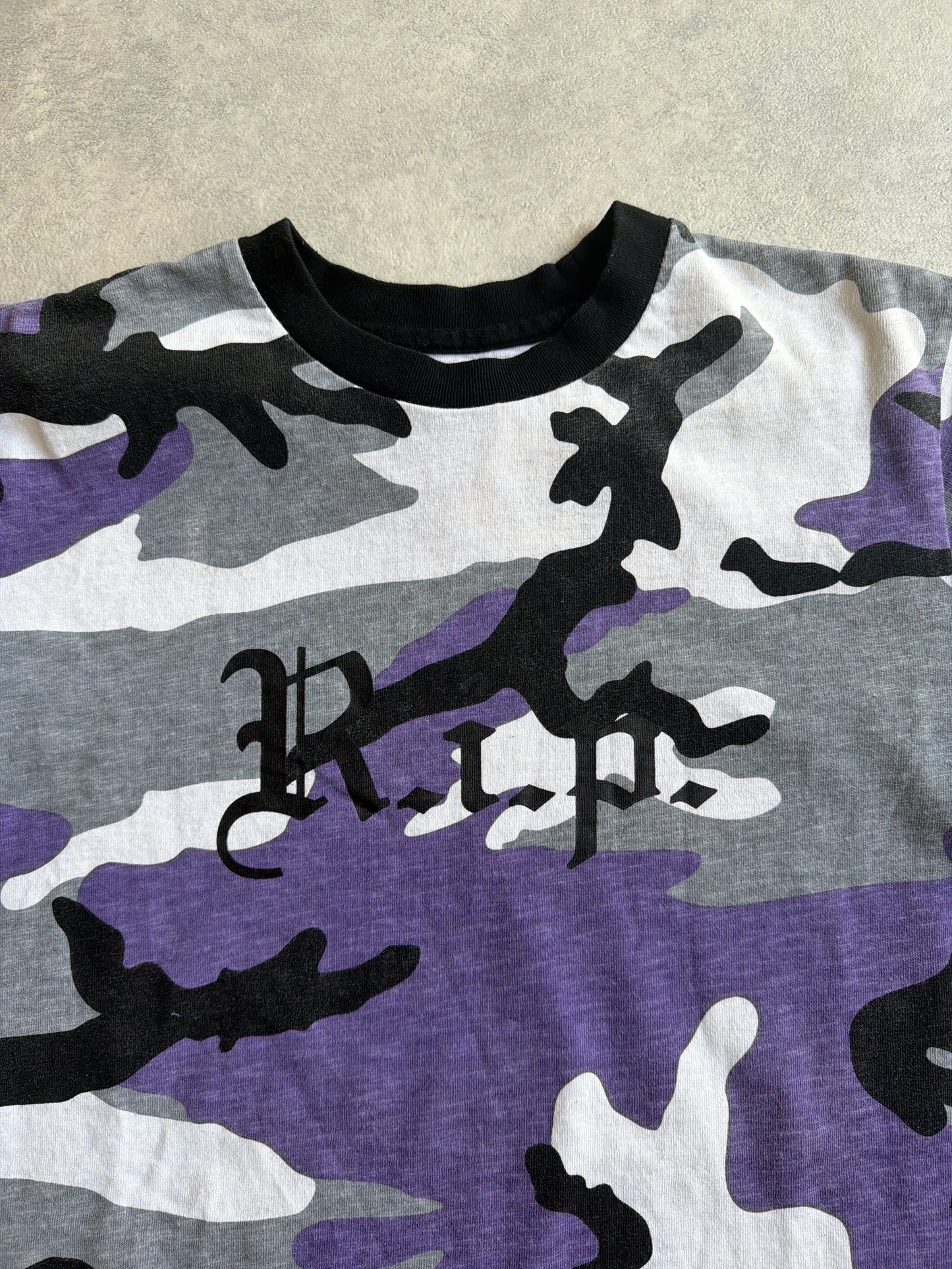 Supreme Camo Longsleeve Purple Medium