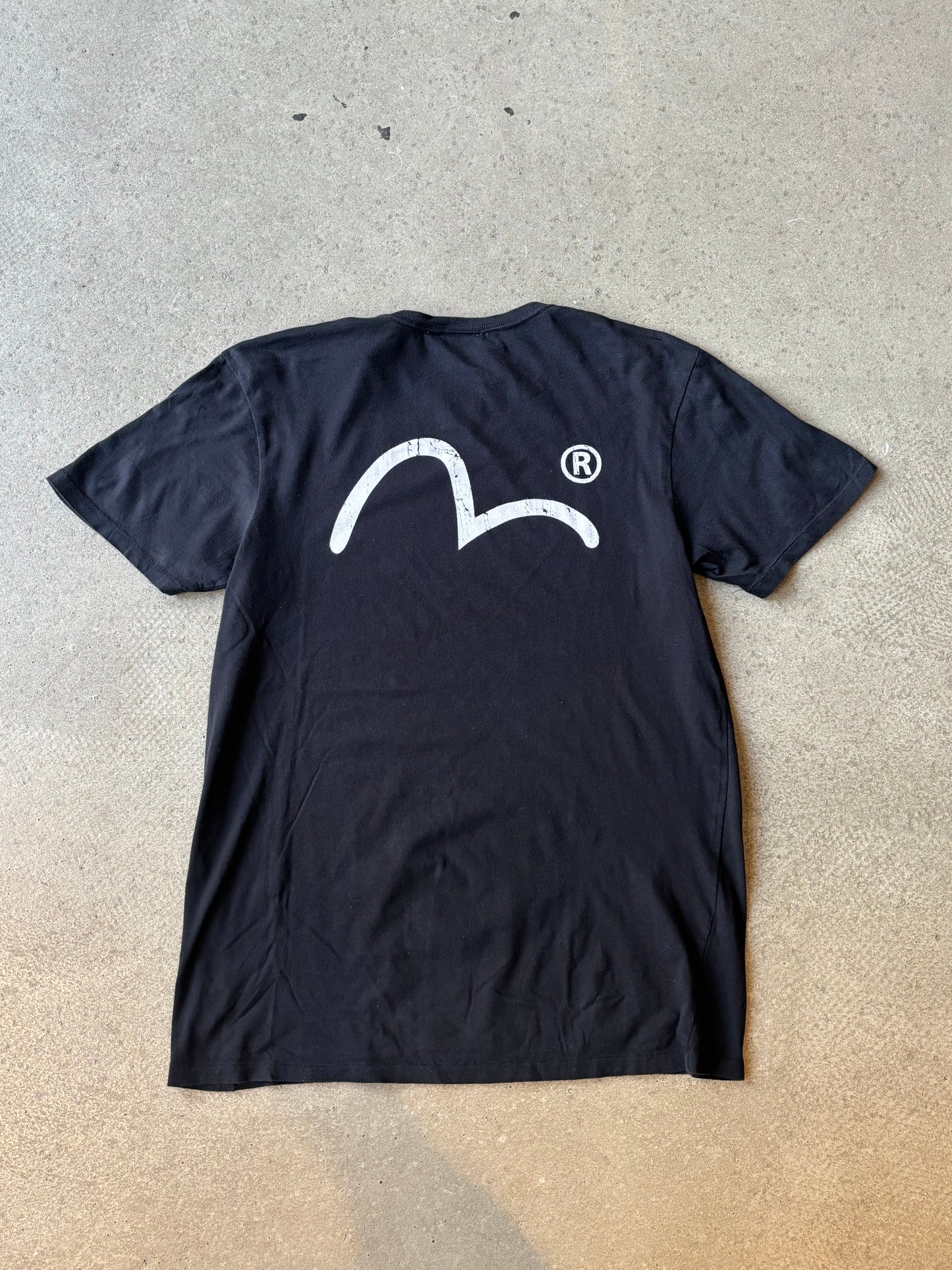 Evisu Tokyo Graphic Tee Black Large