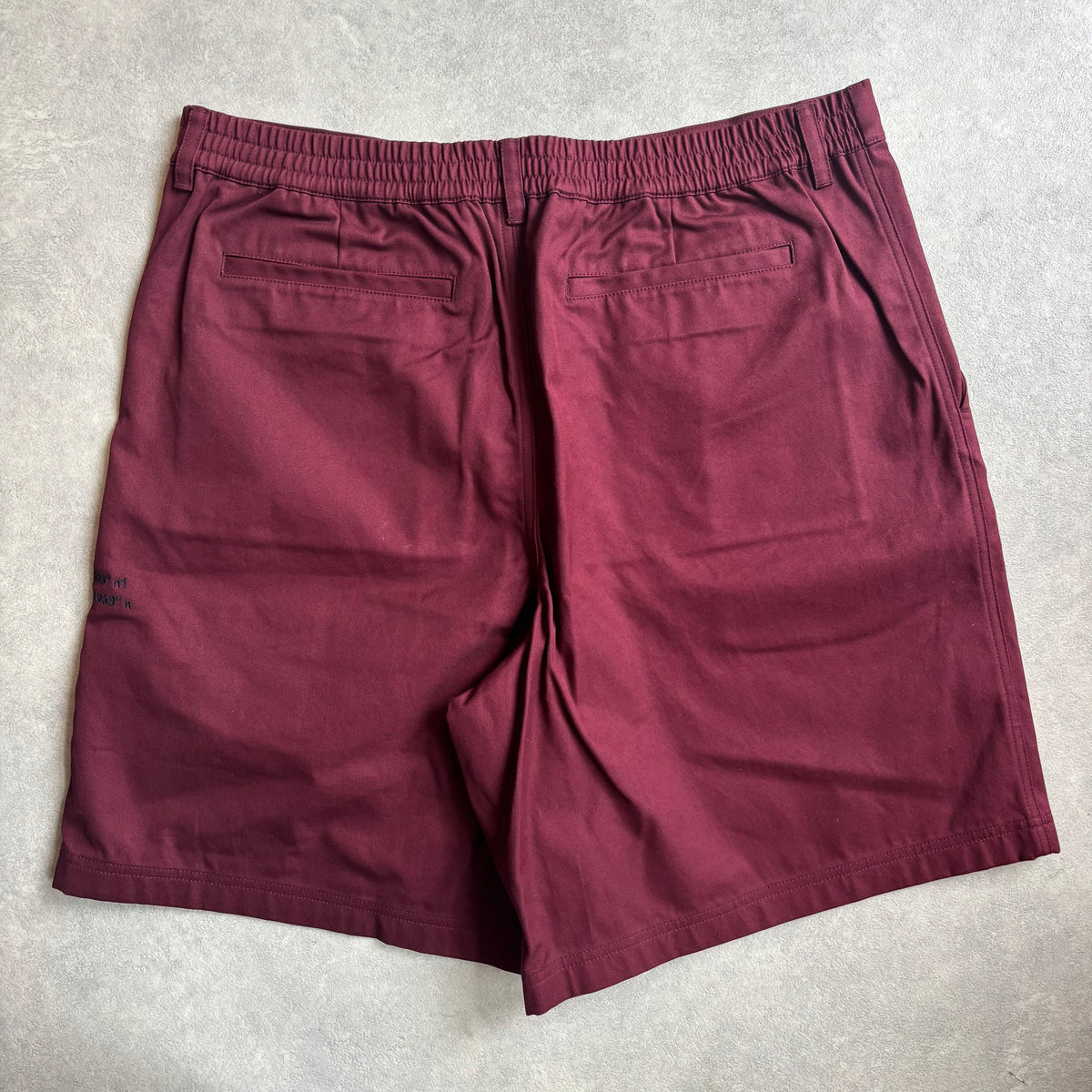Burberry x Pop Trading Company Shorts Burgundy XXL