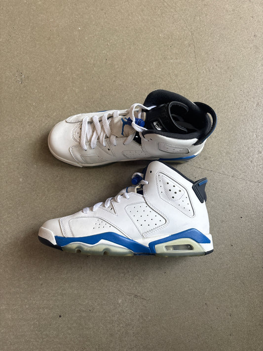 Jordan 6 Retro Sport Blue 38 (2014)