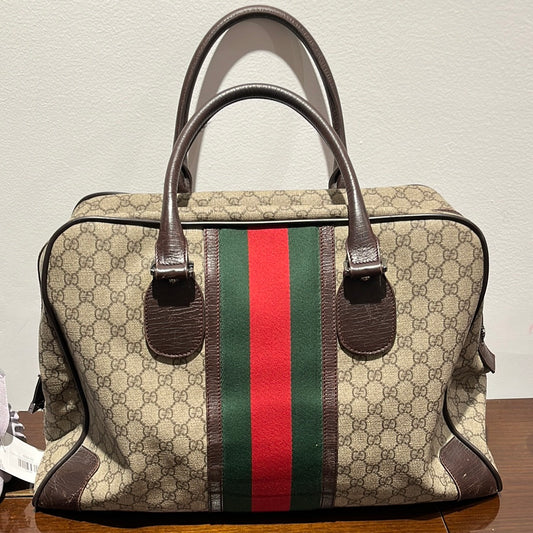 Gucci Vintage Travel Bag