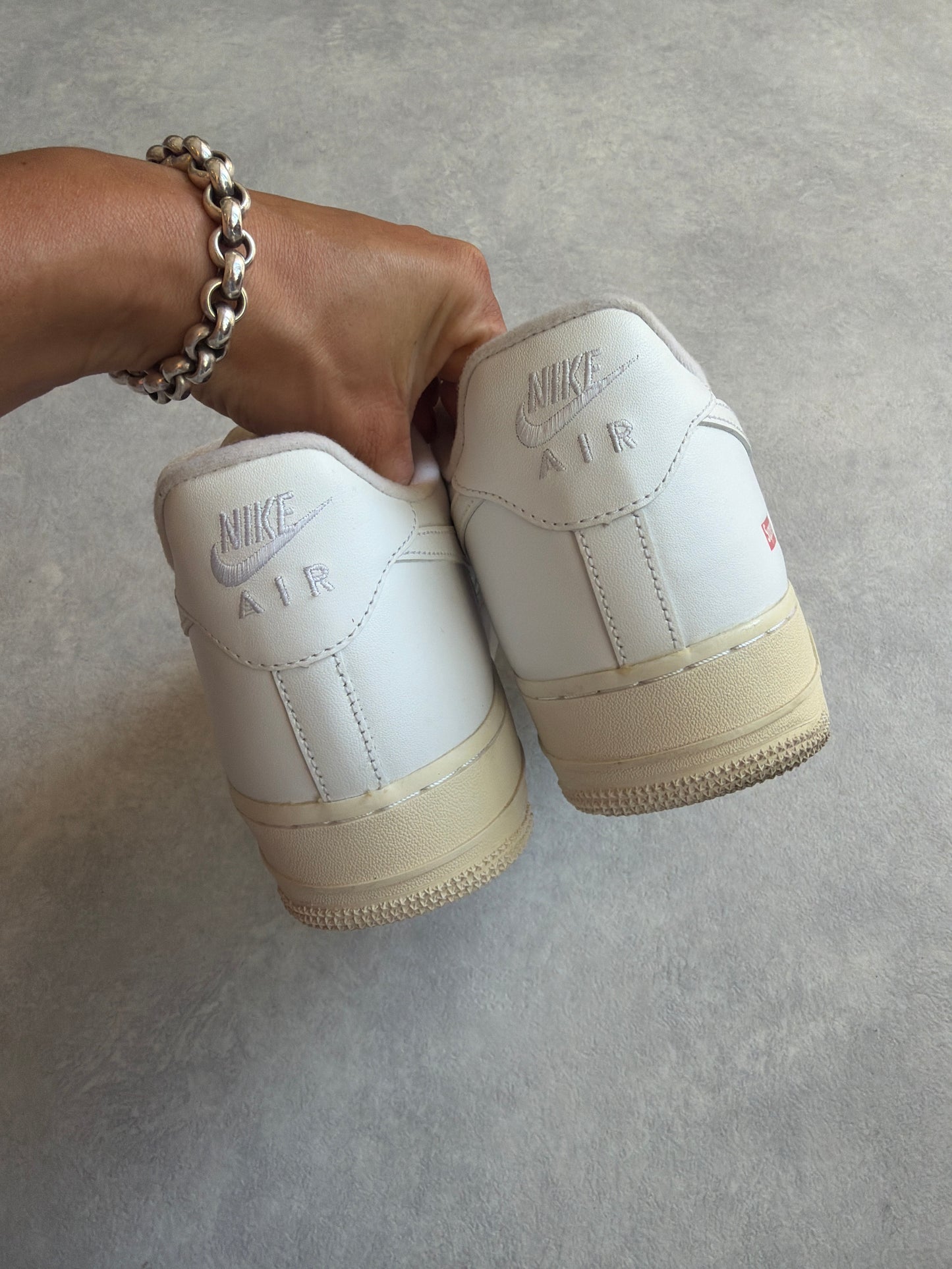 Supreme Air force one White 'Supreme' Size US 11.5 EU 45