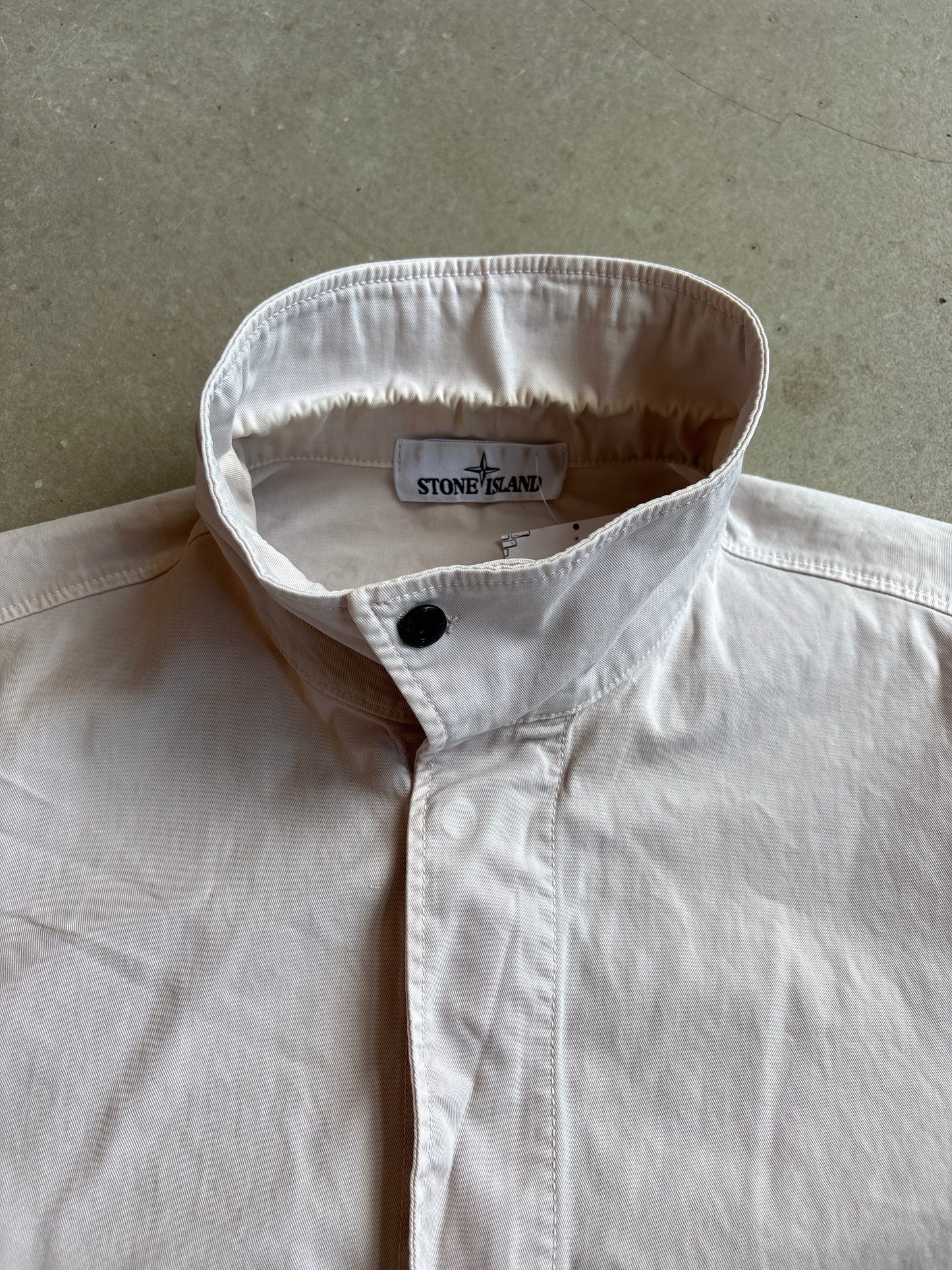 Stone Island Tactical Overshirt Creme Medium