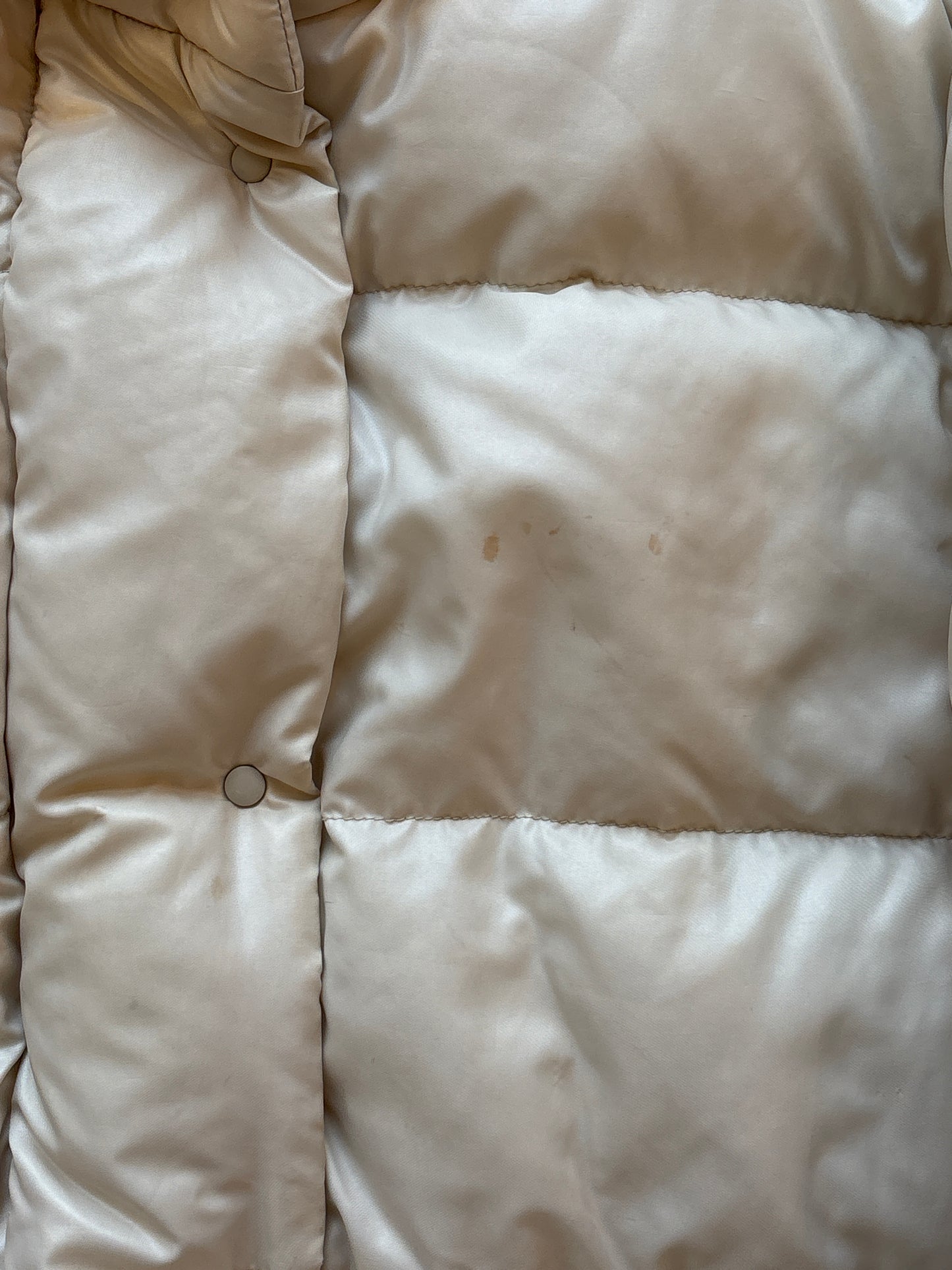 Vintage Moncler Down Puffer Jacket White S