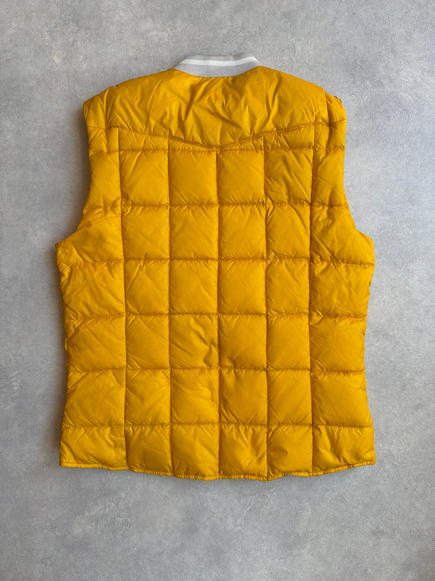 Moncler Bomber Yellow Detachable Arms SS2012 XL