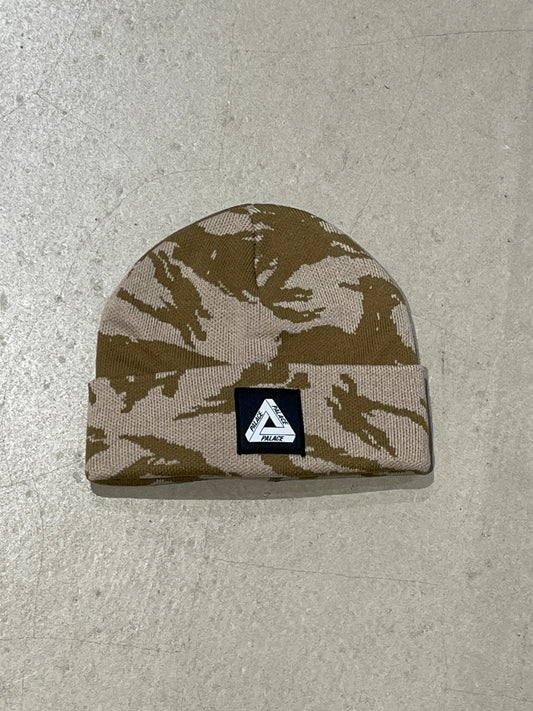 Palace Tri-Ferg Patch Beanie Desert DPM Camo