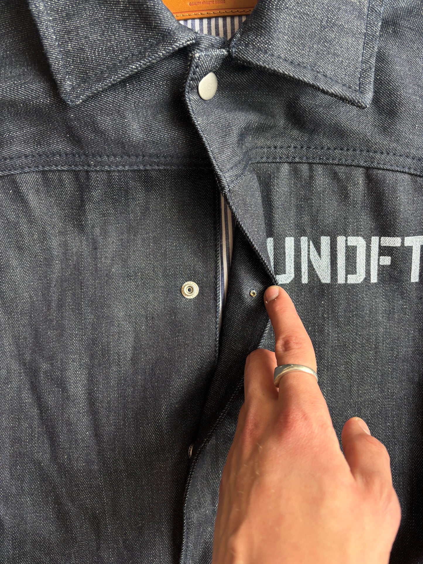 UNDFTD Denim Jacket Selvedge Large