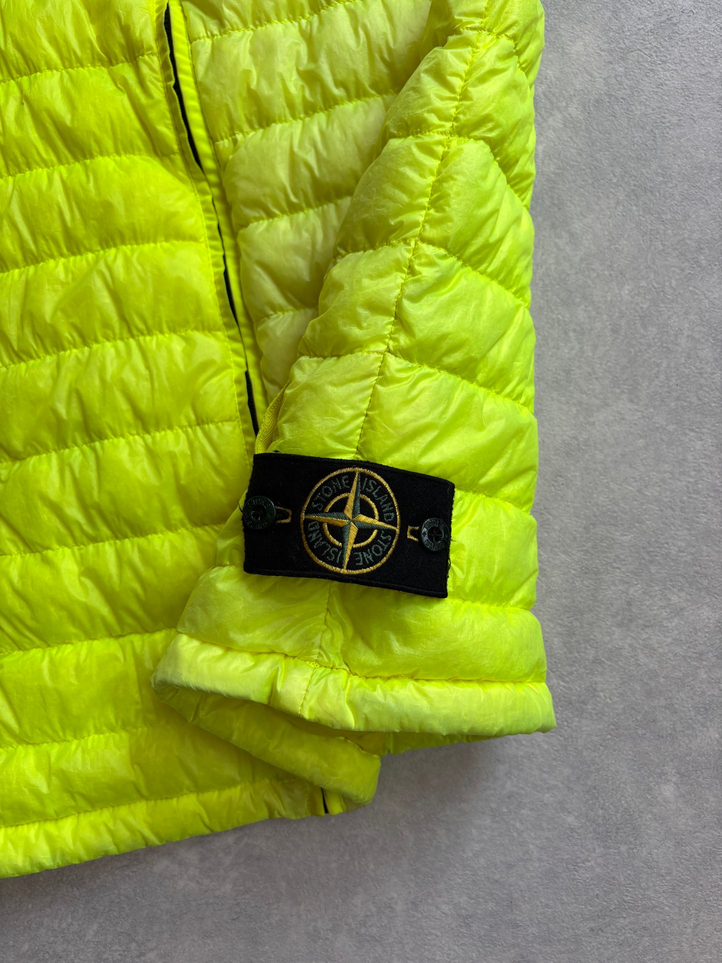 Stone Island Garment Dyed Micro Yarn Down S