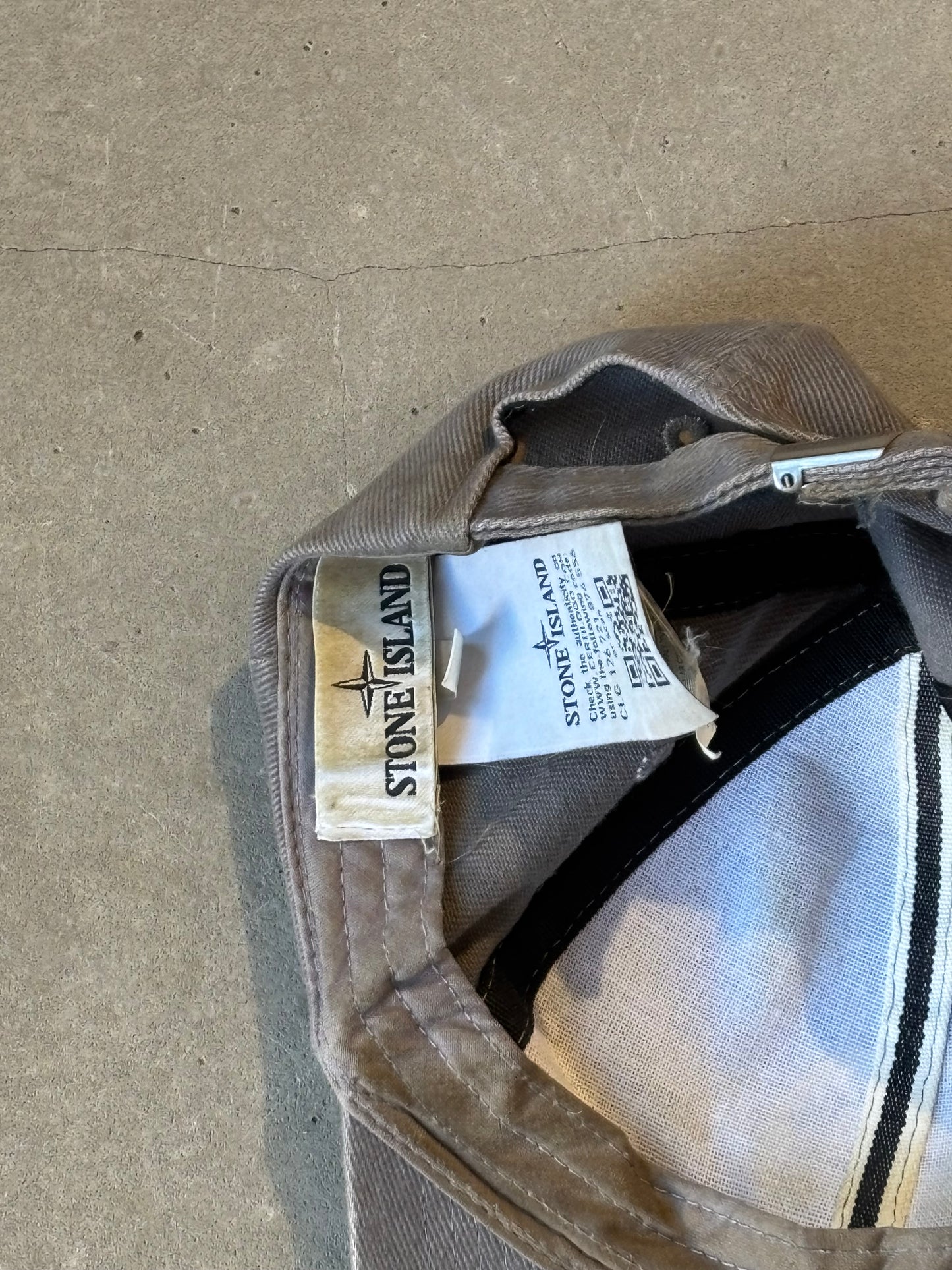 Stone Island Cap Grey