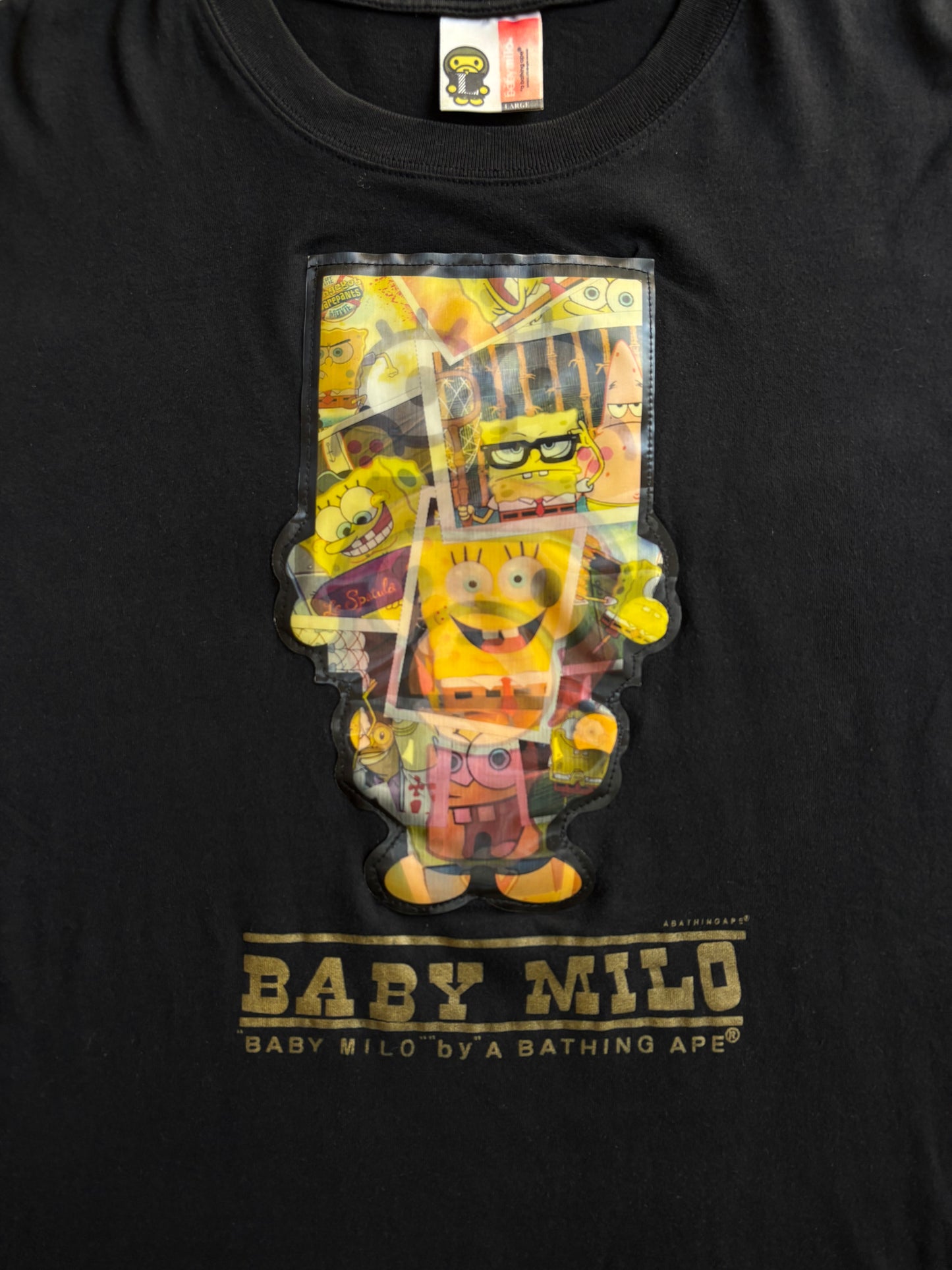 Baby Milo By a Bathing Ape / Spongebob Size L