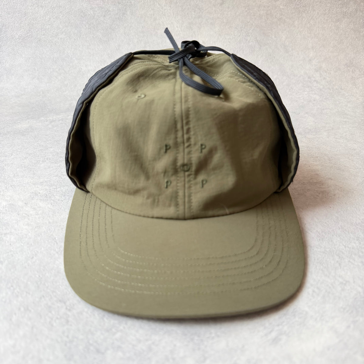 Pop Trading Company Winterized Cap Army Green