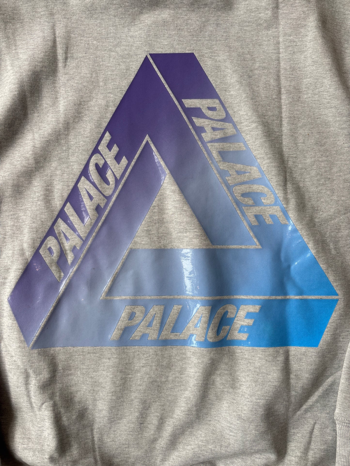 Palace Ombre Tri-Ferg Hood Grey Marl