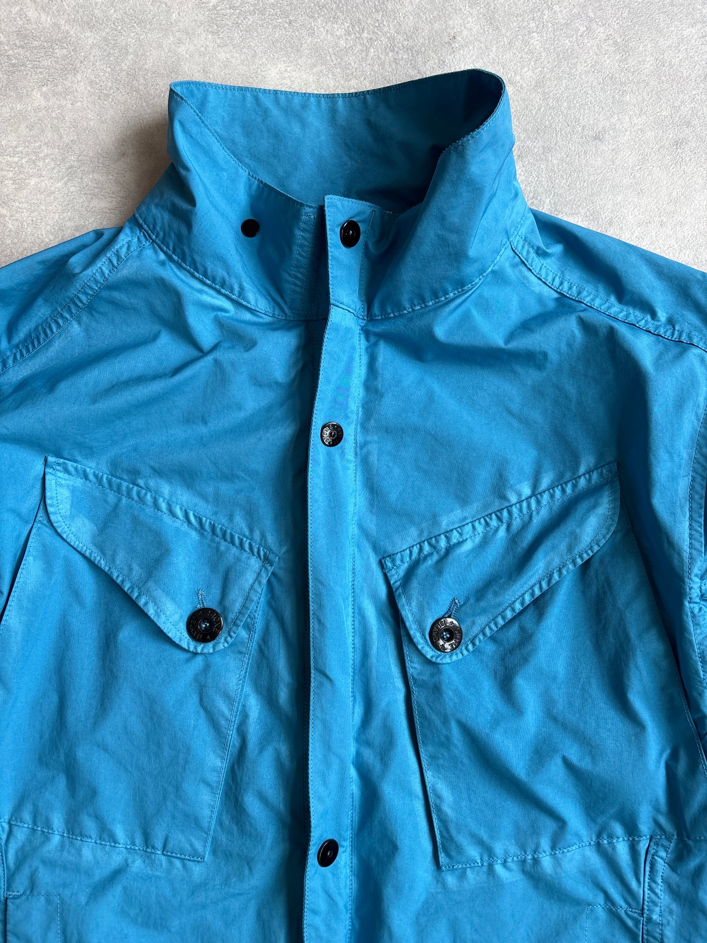 Stone Island David-TC Jacket Aqua Blue M