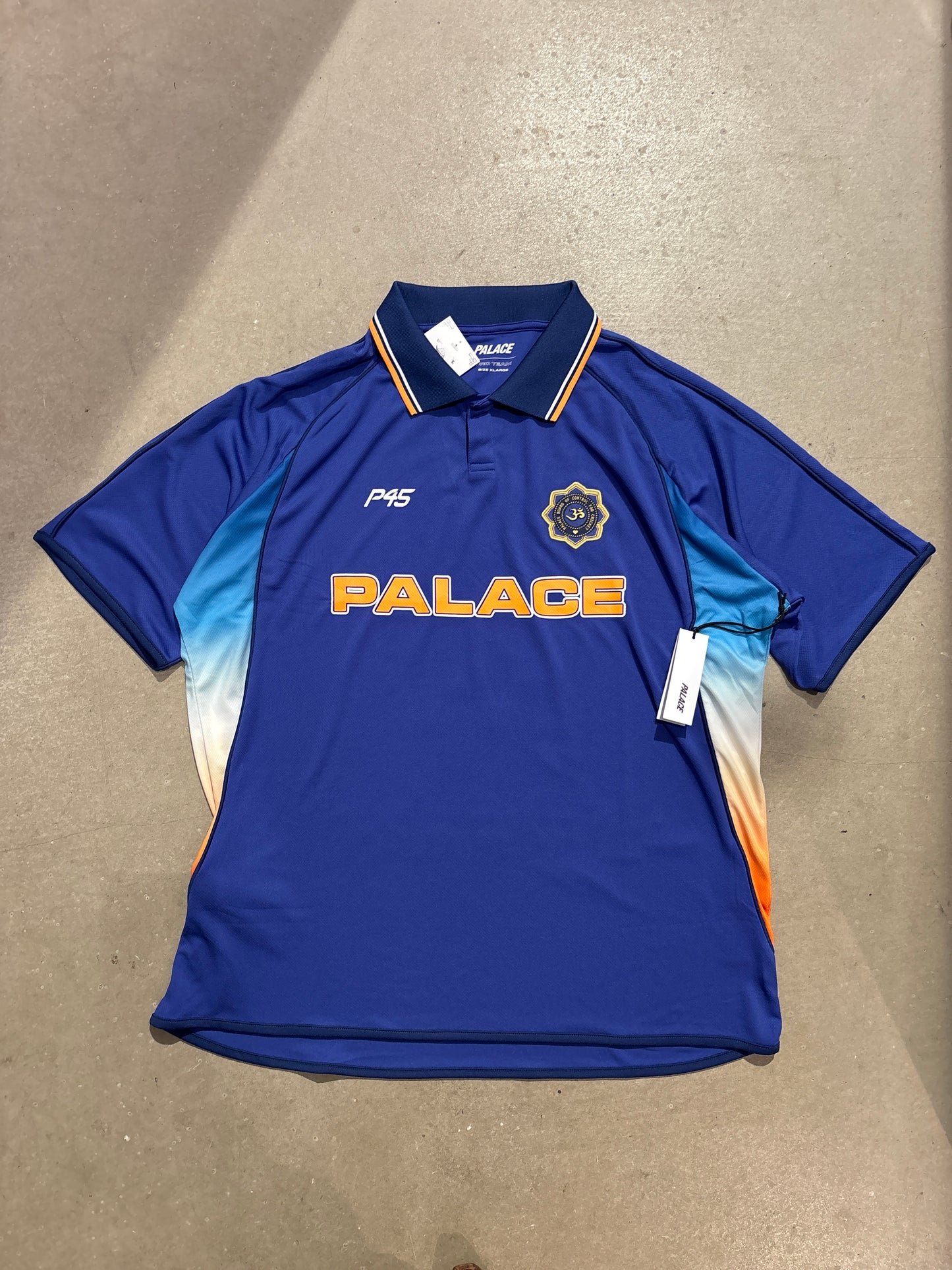 Palace Cricket Jersey Blue XL