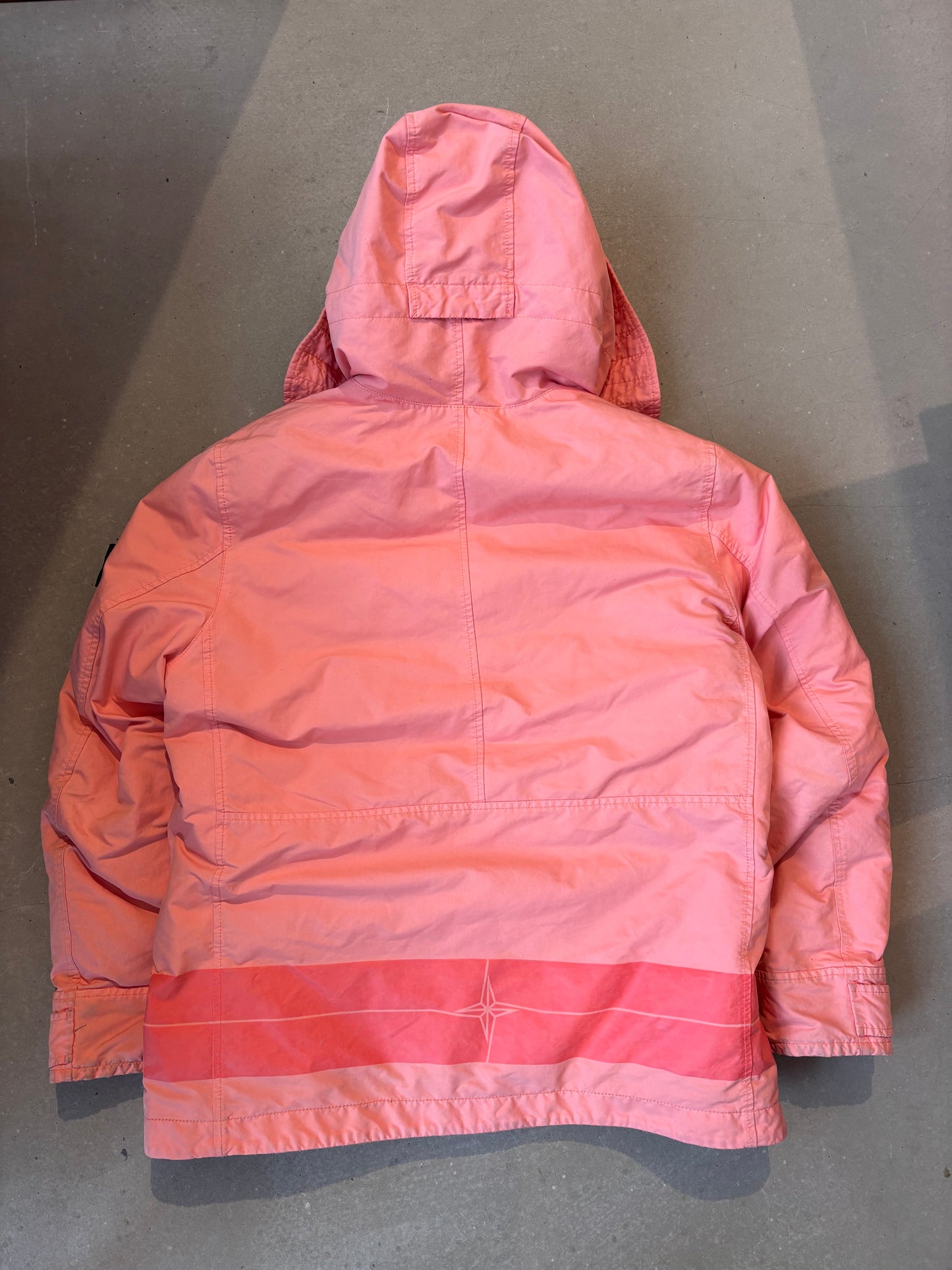 Stone Island David-tc Parka Down Jacket Peach XL