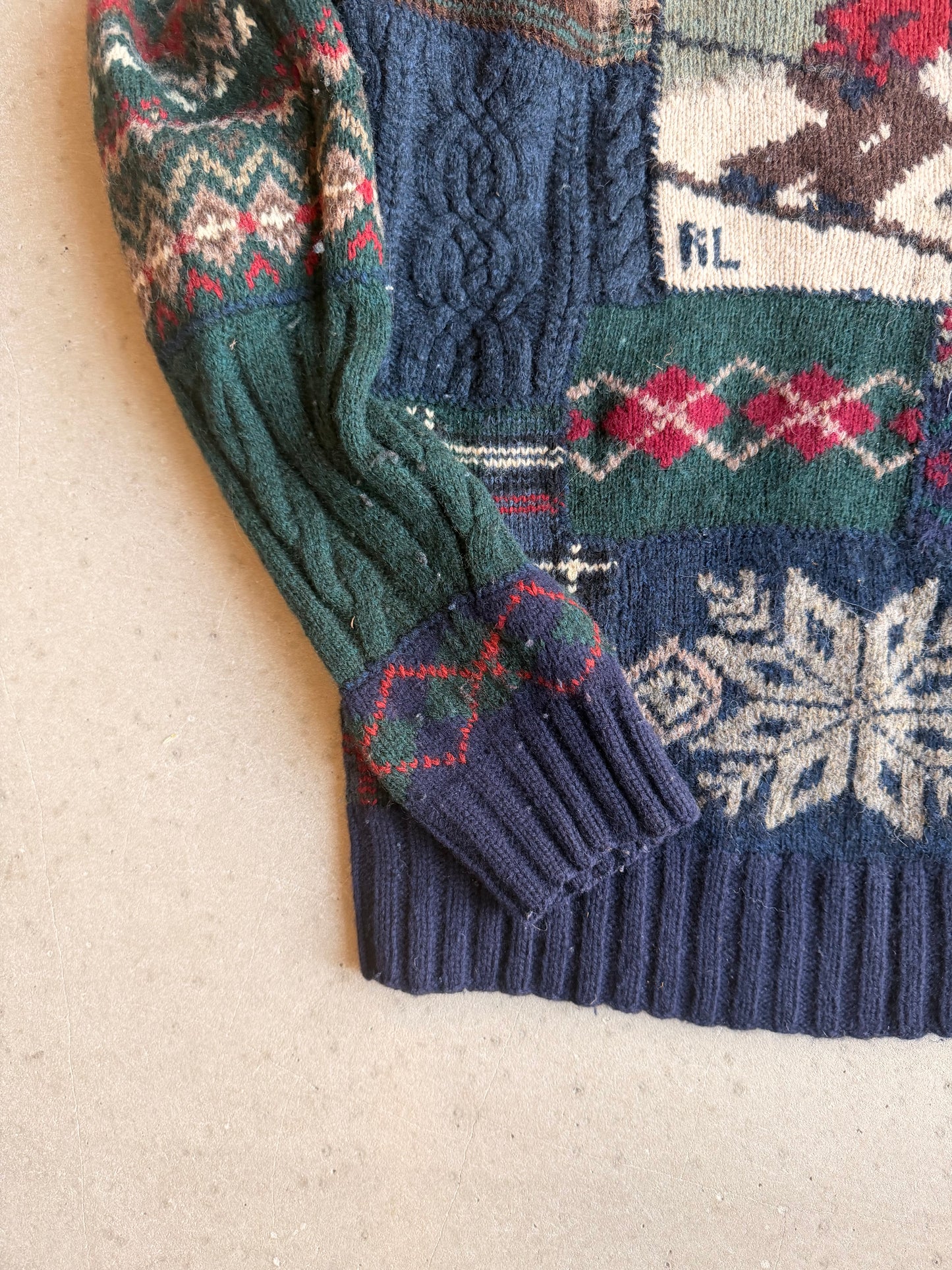 Polo Ralph Lauren Ski Hand Knit Large