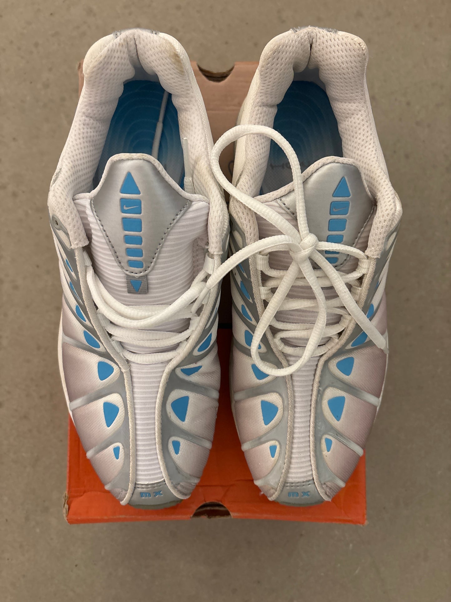 Nike Tailwinds White Blue (2003) EU 40.5