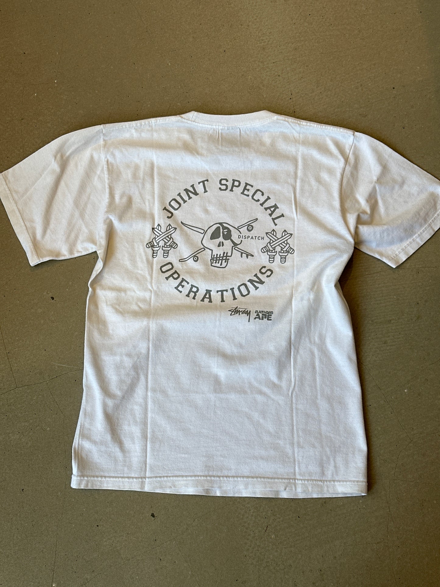 Stussy X Bape Tee Size Small