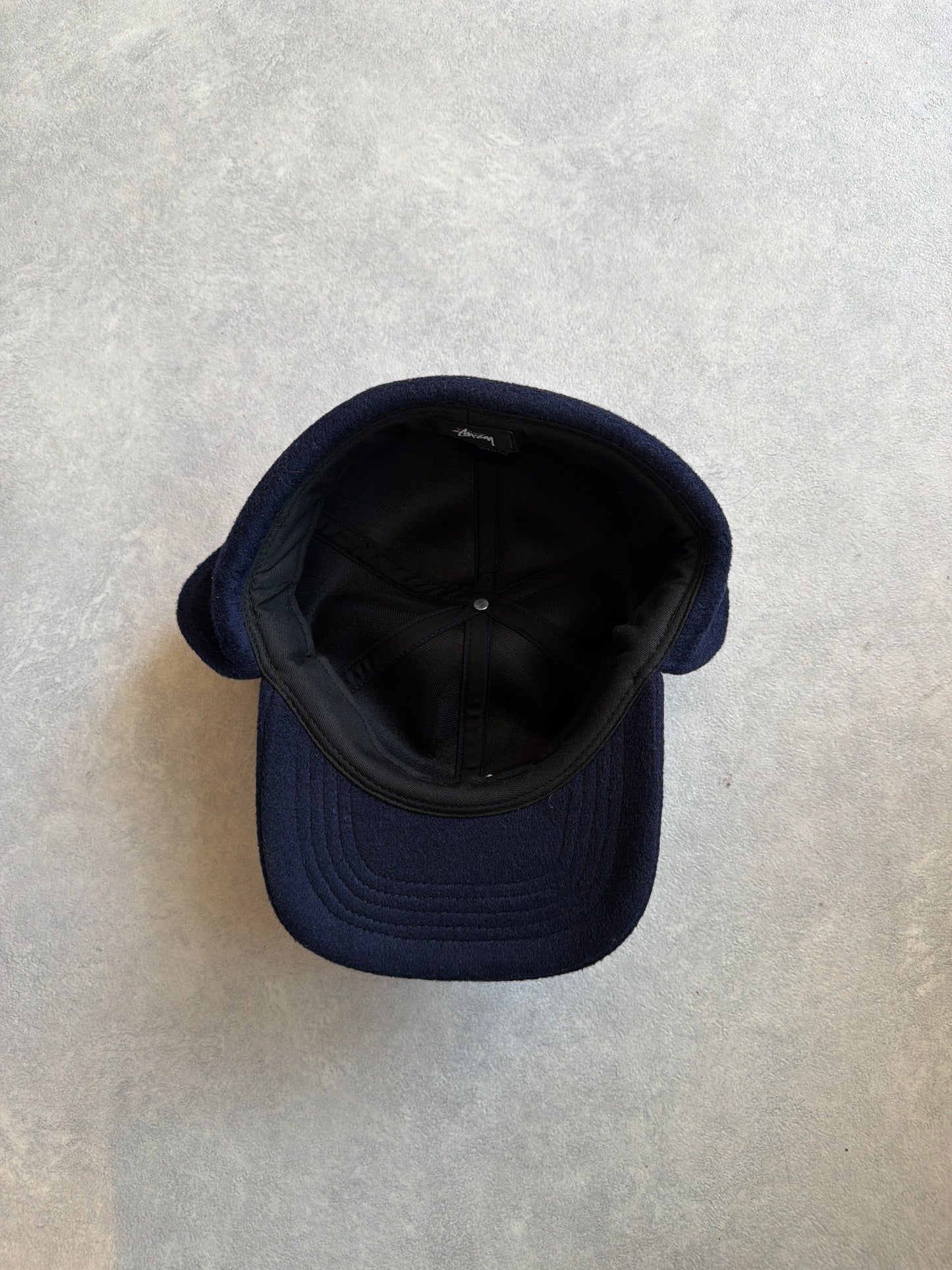 Stussy Flap Wool Hat Navy