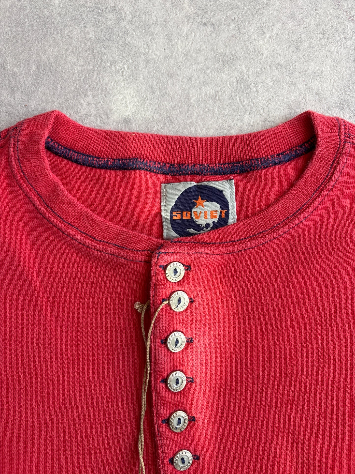 Soviet Button Up Sweater XL