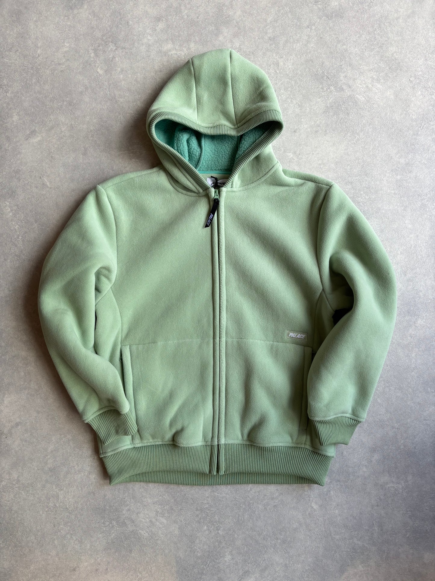 PALACE THERMA ZIP HOOD GREEN