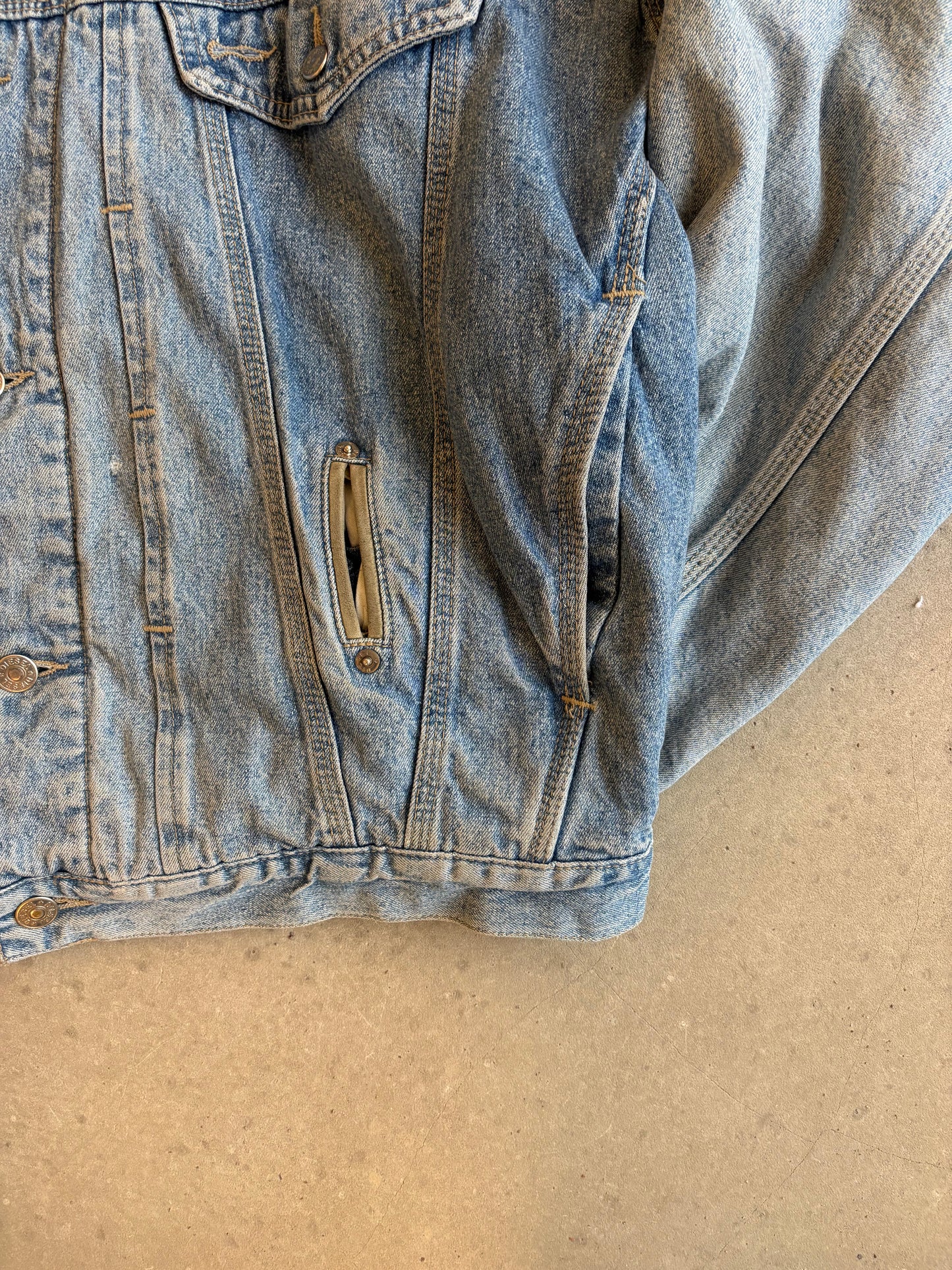 Diesel Double Lined Denim Jacket Large