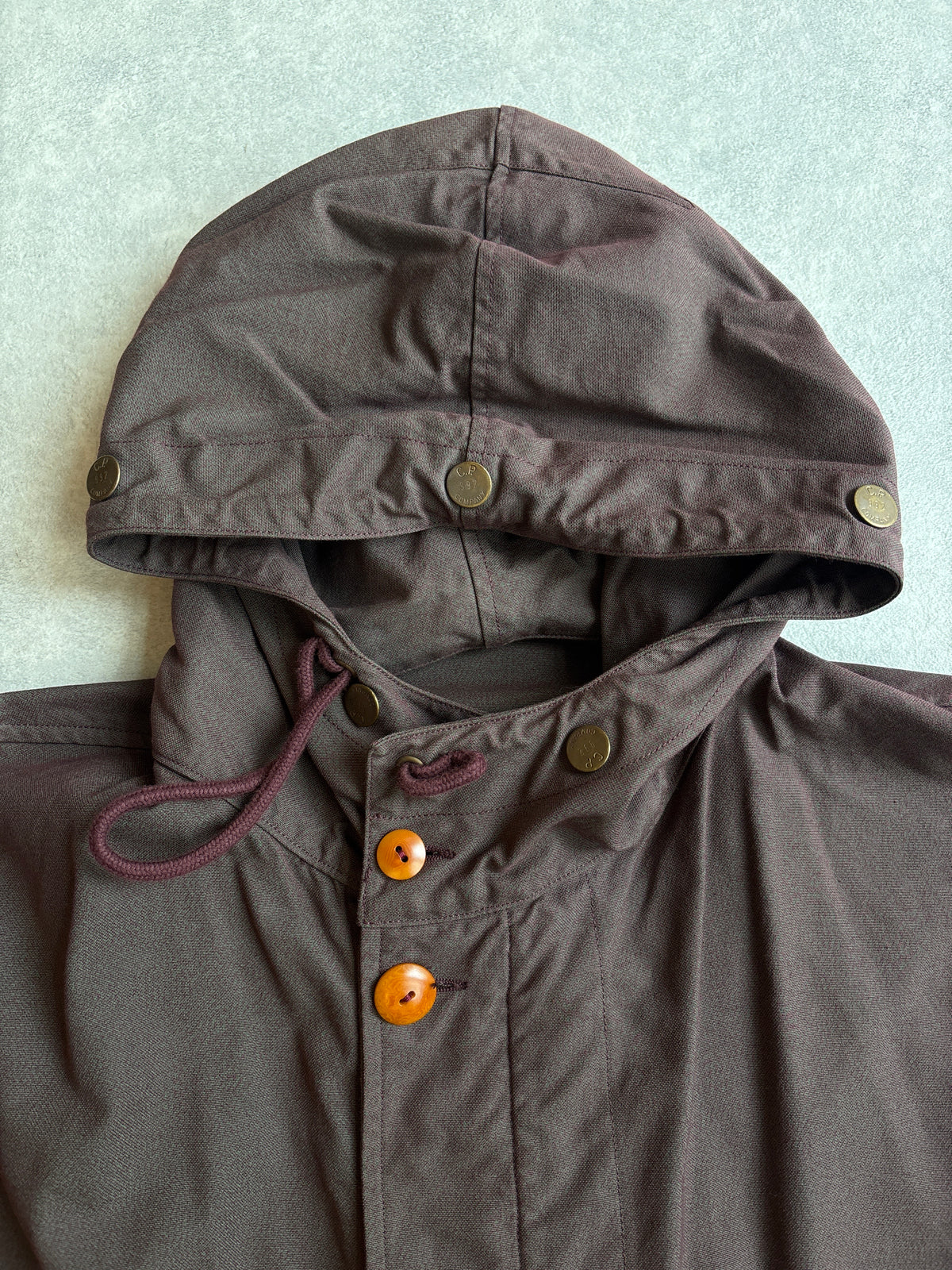 Vintage CP Company Parka Red Brown Iridescent 54/XL