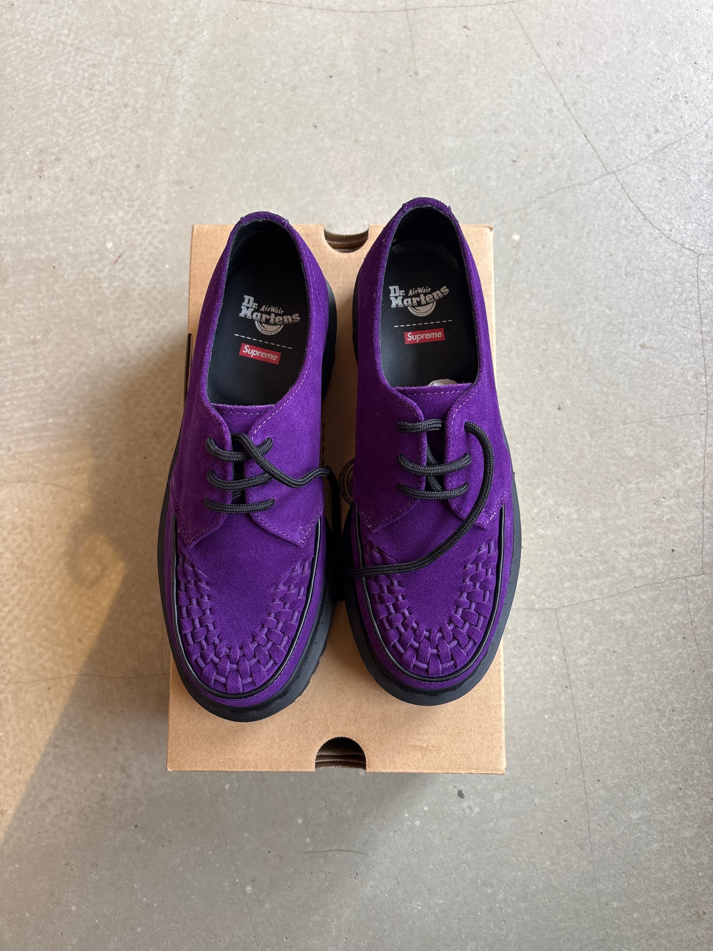 Supreme x Dr Martens Ramsey Purple EU38