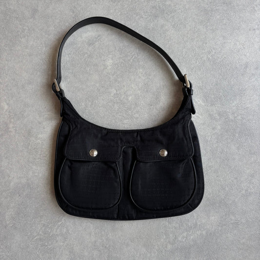DKNY Embossed Black Nylon Bag 2YK