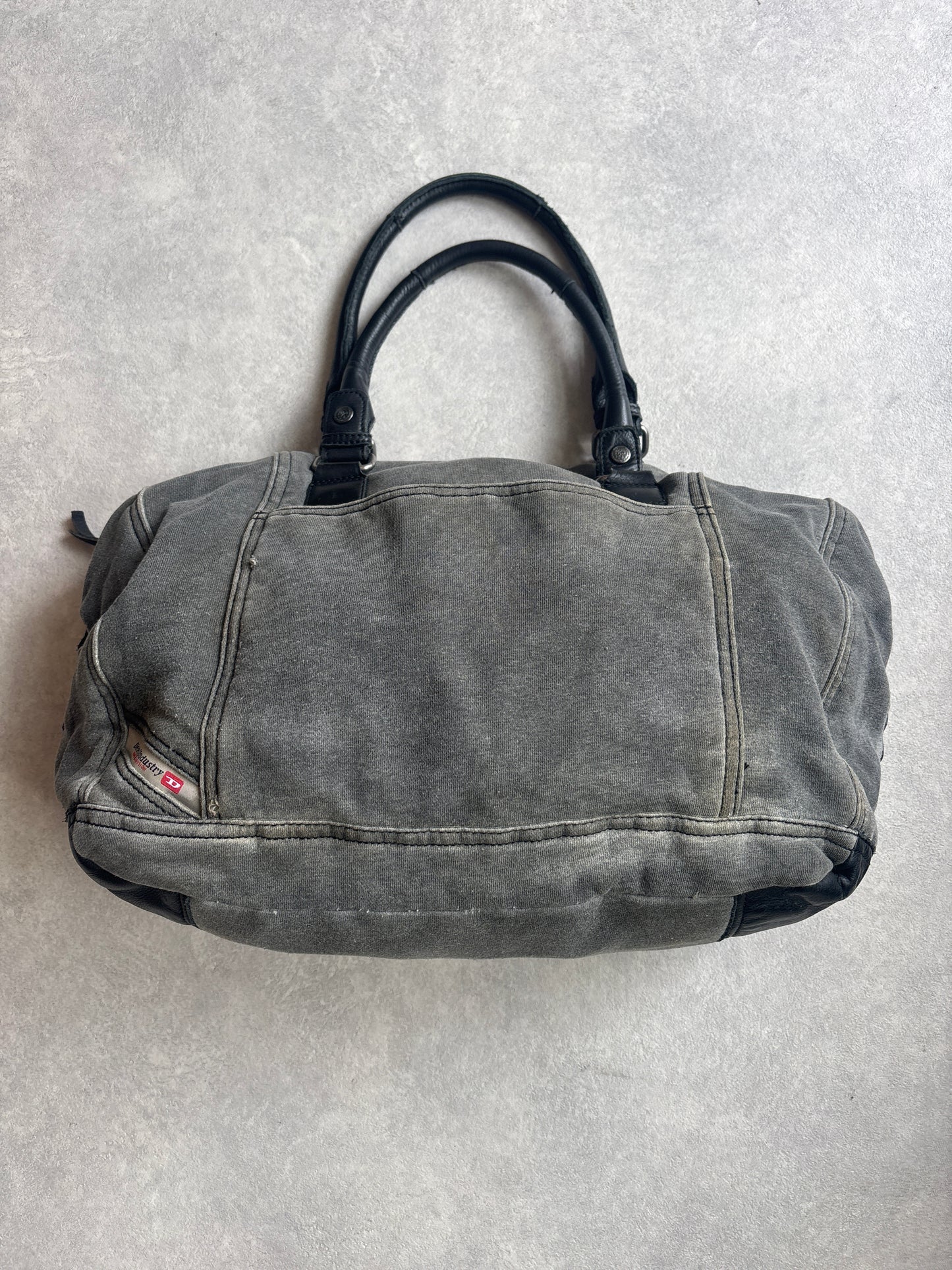 Diesel Vintage Bowling Canvas Grey Bag