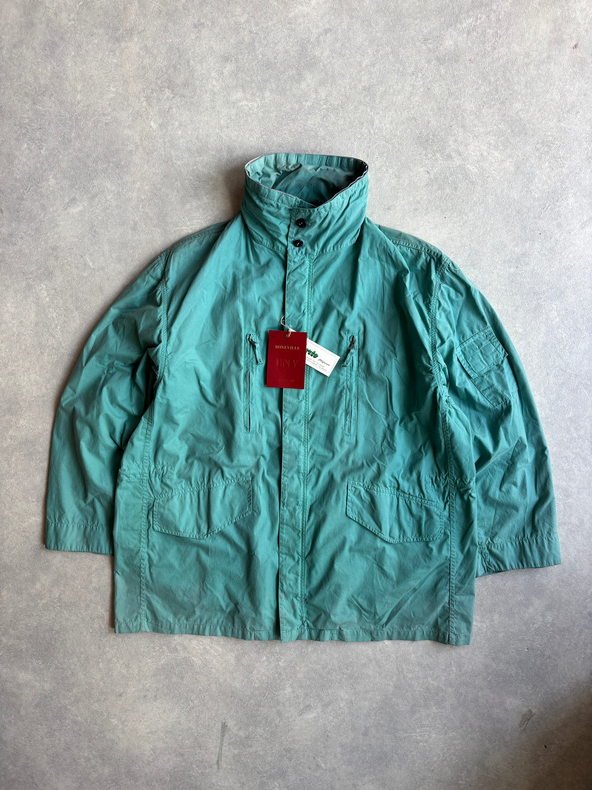 Boneville Aqua Green Boating Jacket XL