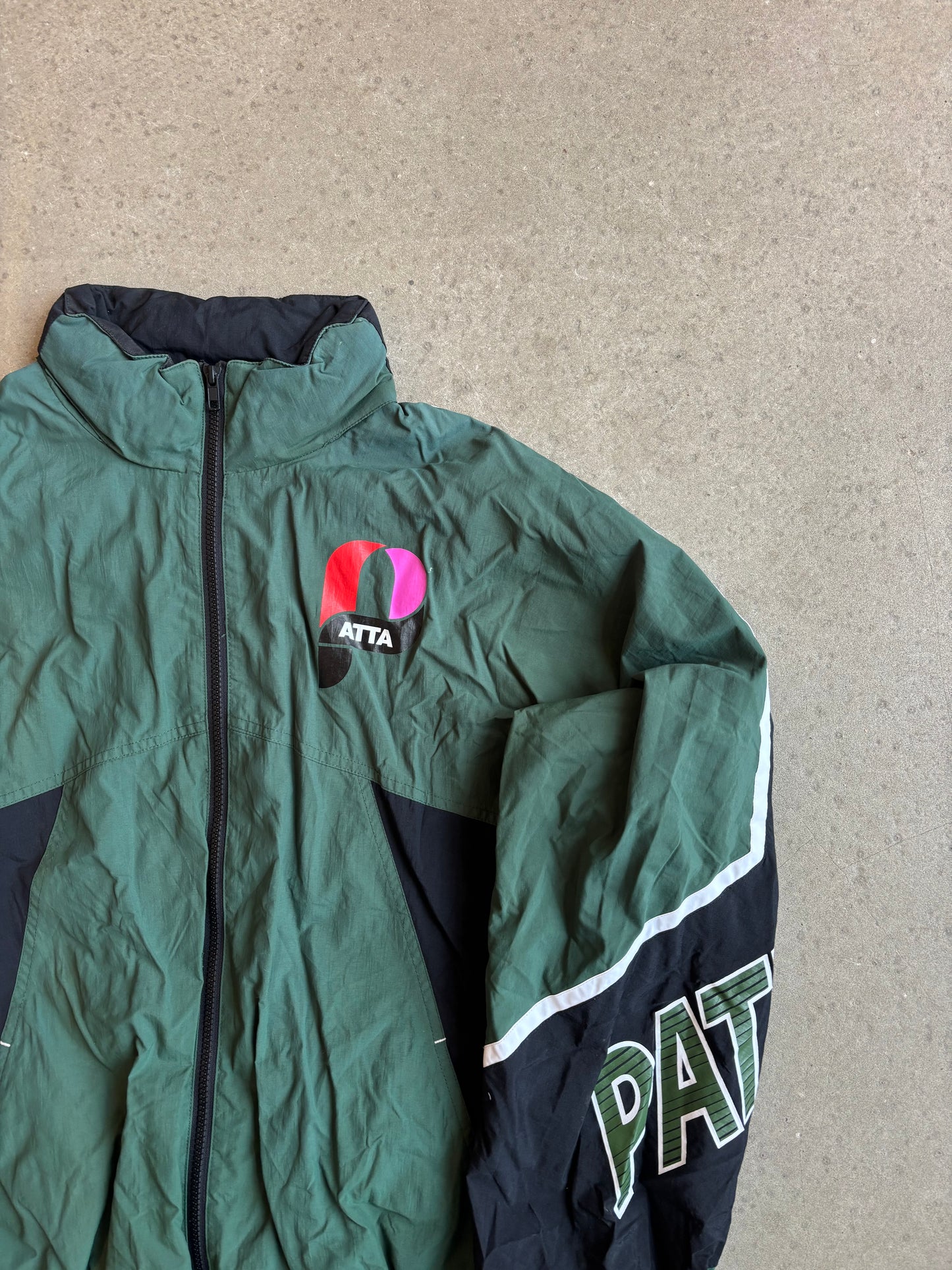 Patta x Mitchell & Russel Team Patta Windbreaker Jacket Green M